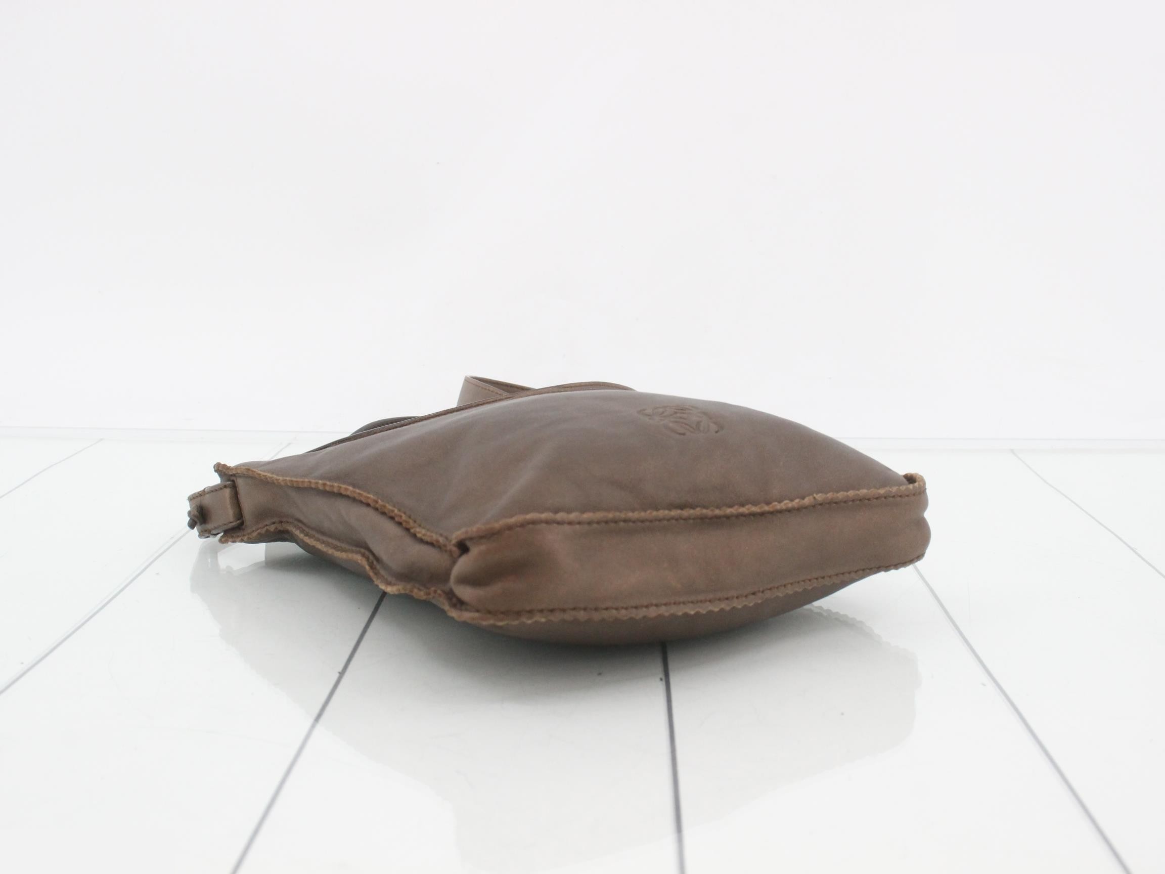 Shoulder bag bronze nappa leather — view 5