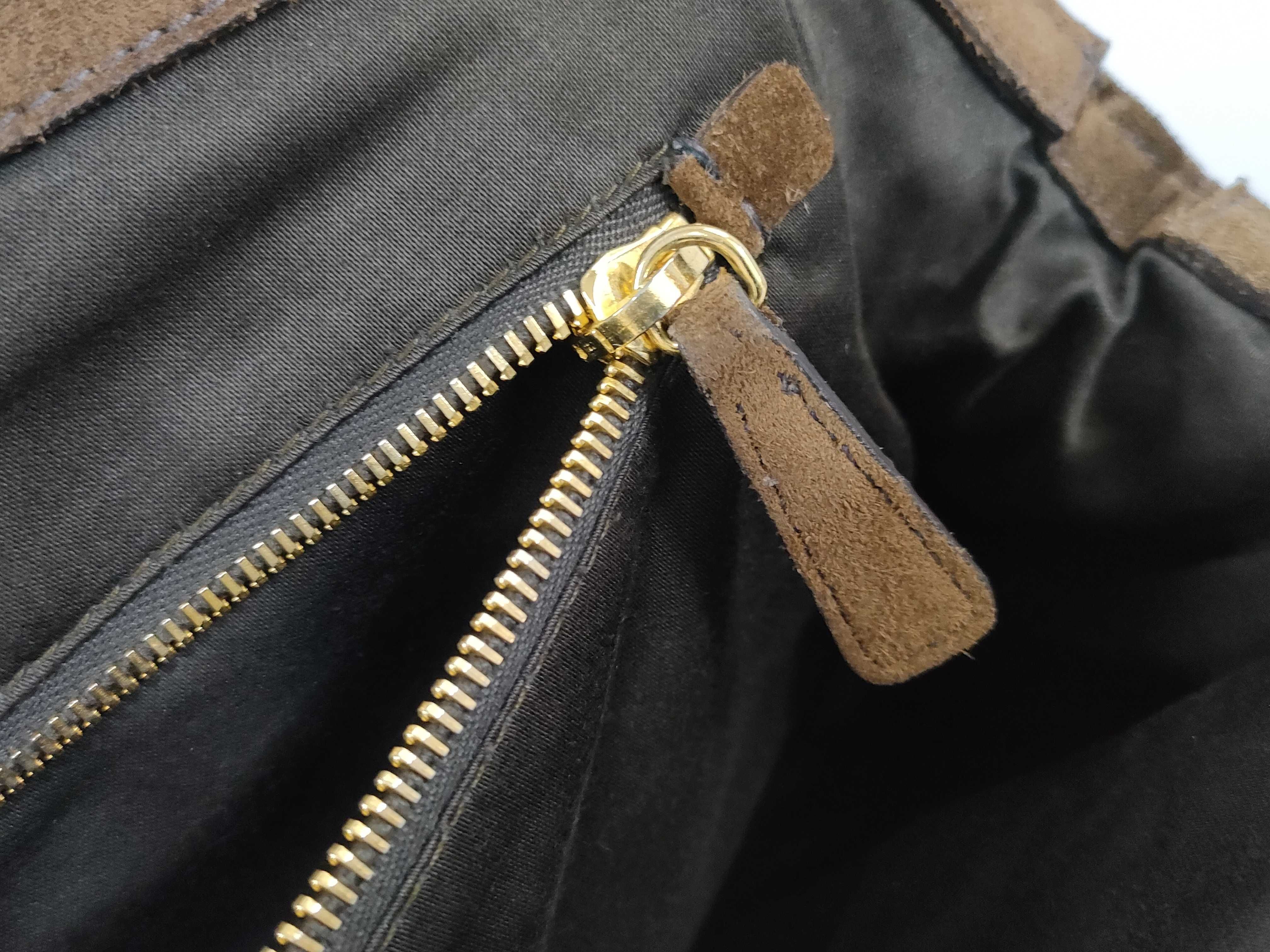 suede handbag — view 12