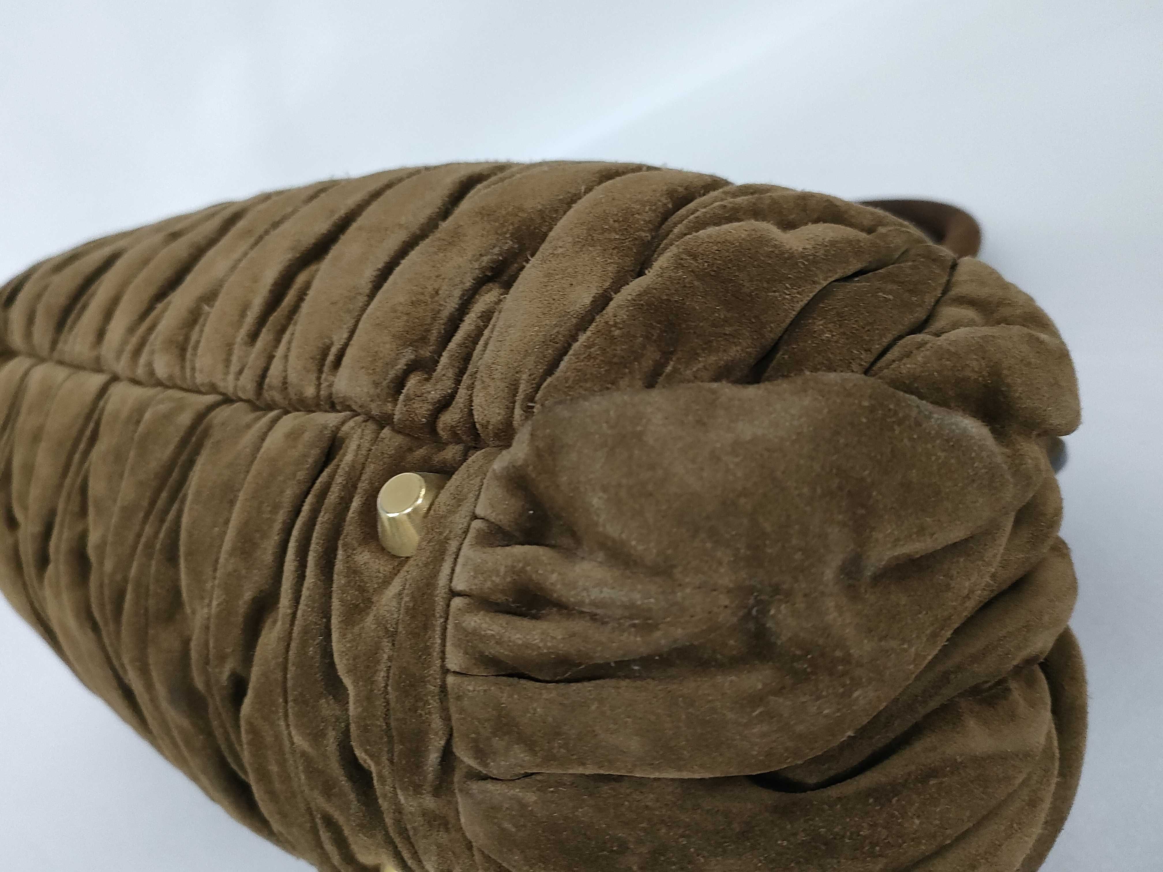 suede handbag — view 6