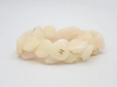Camellia Bracelet 02P, Coco Mark, Gold Hardware