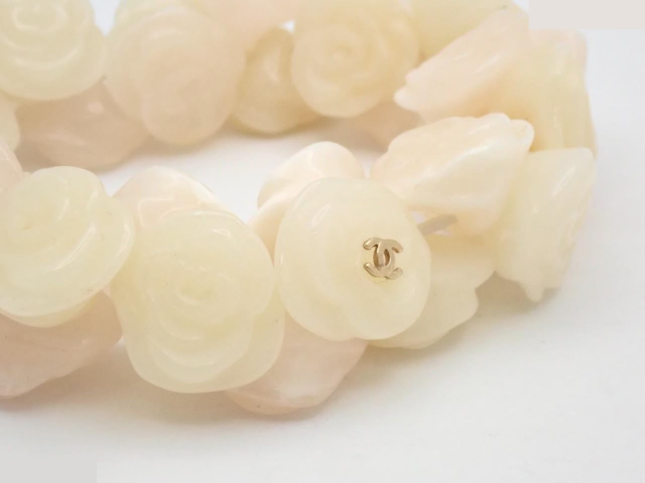 Camellia Bracelet 02P, Coco Mark, Gold Hardware — view 3