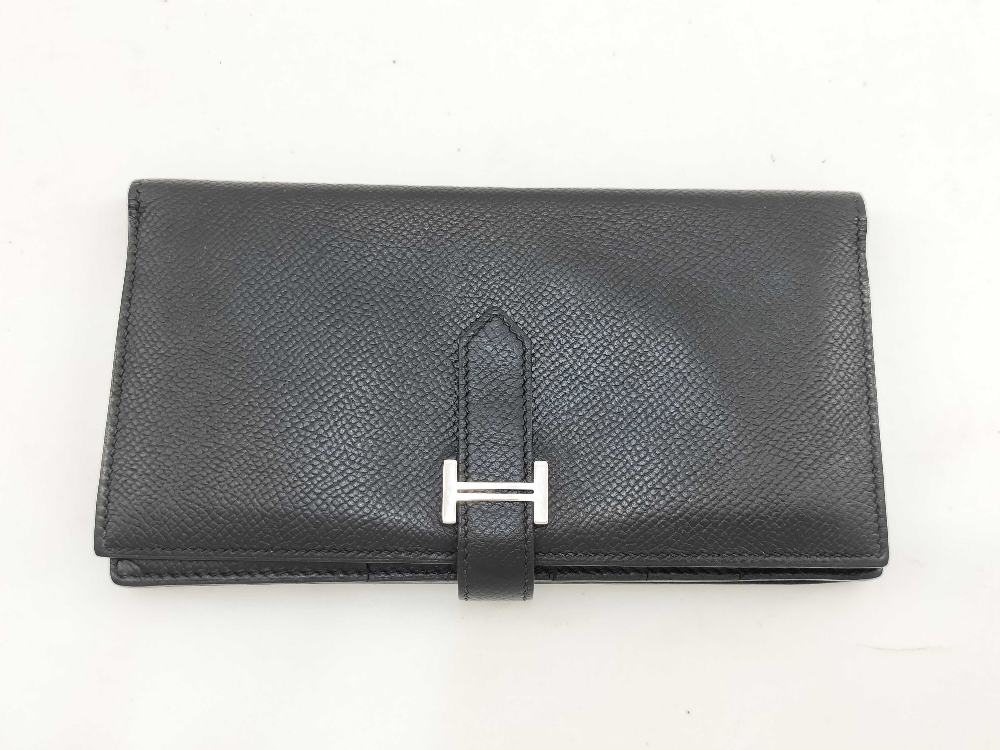 Bearn Hermes Bearn Black Wallet
