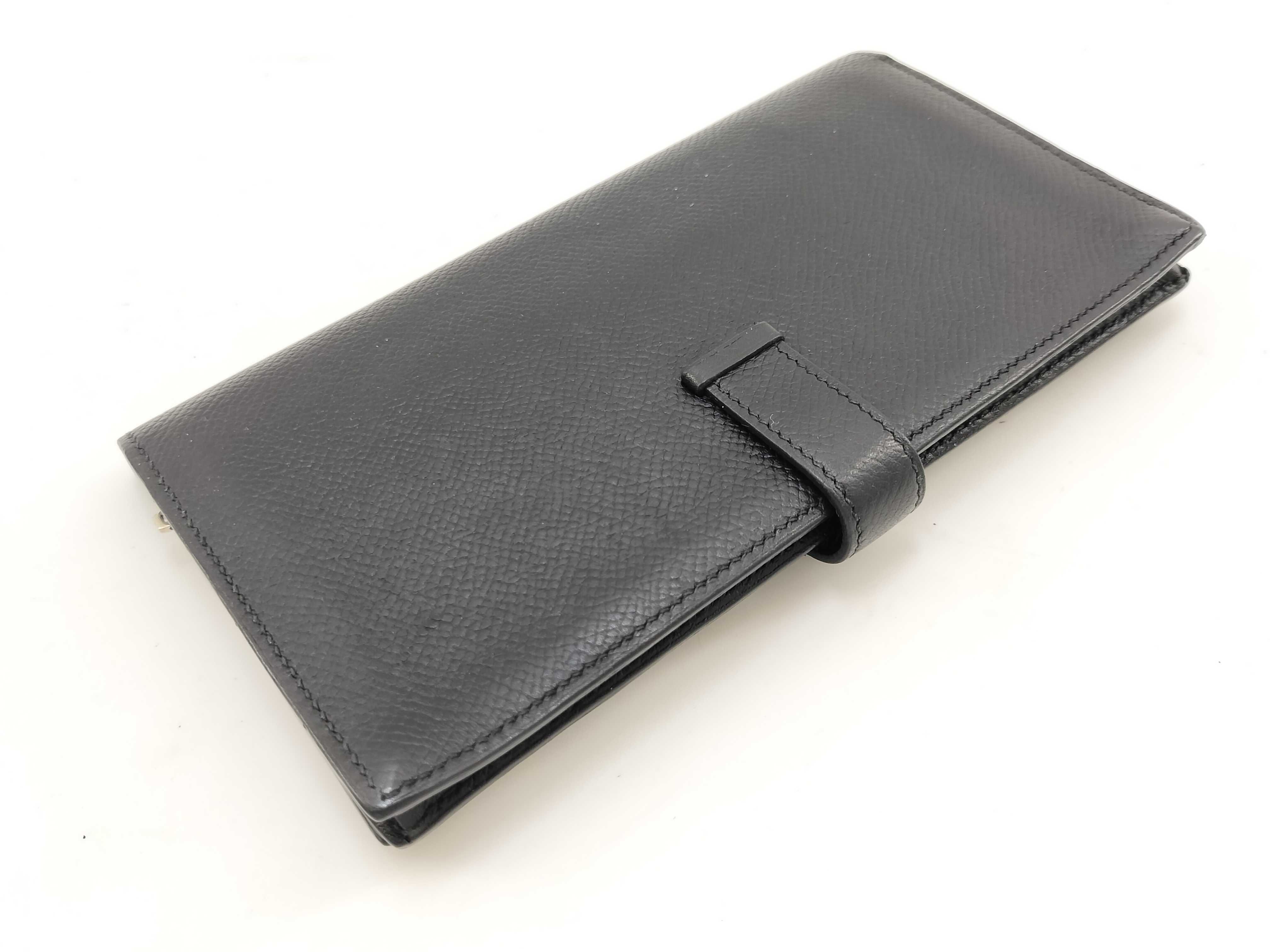 Bearn Hermes Bearn Black Wallet — view 8