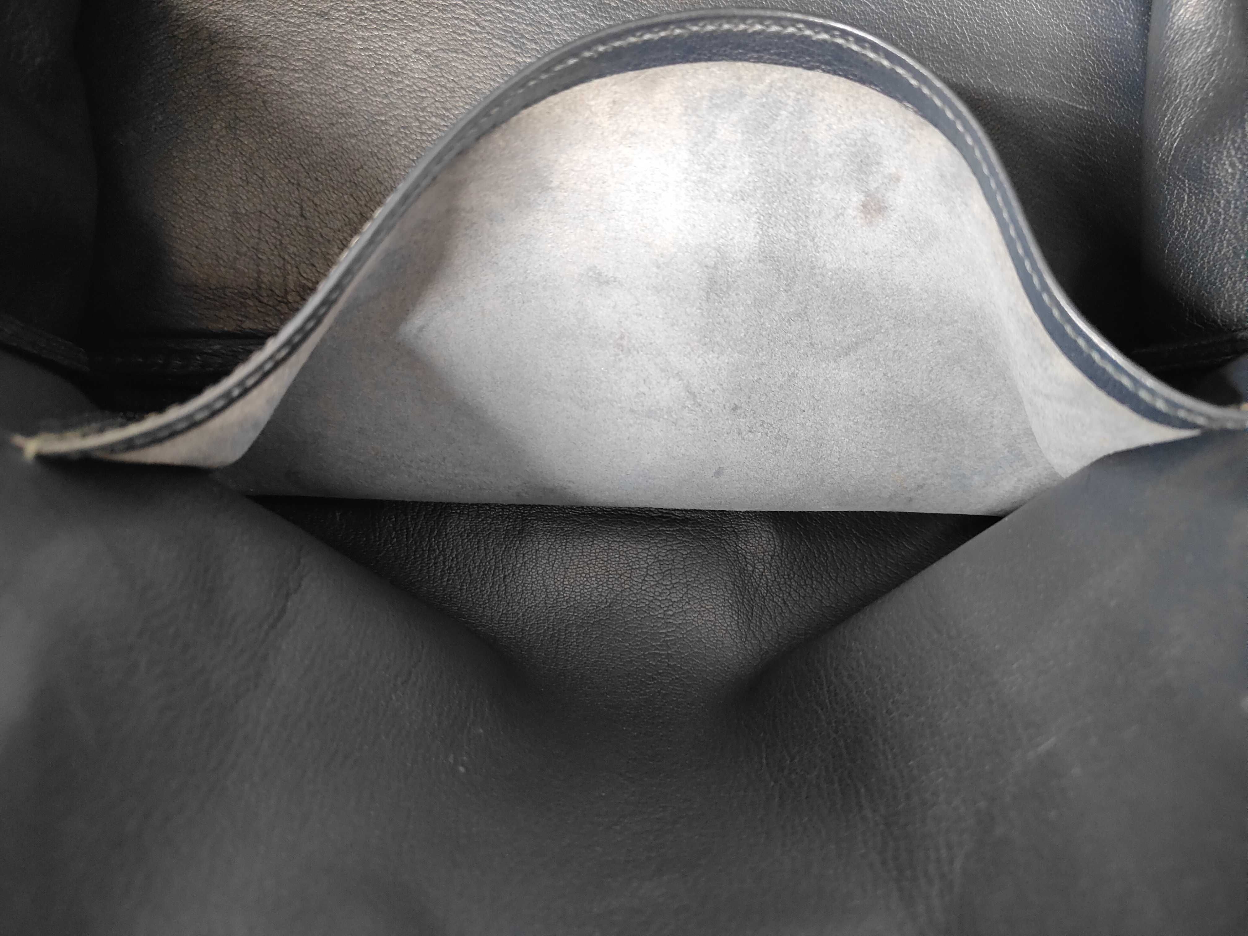 Birkin 35 Black Togo Silver Hardware H Stamp Handbag — view 11