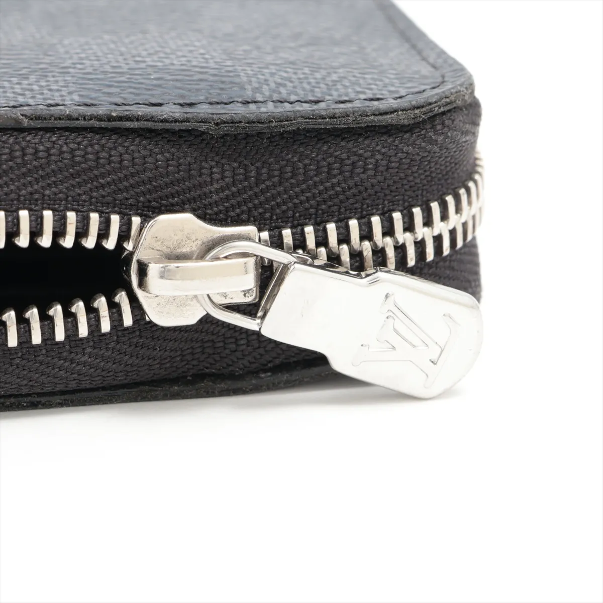 Damier Graphite Zippy Wallet Horizontal N00056 Noir Round Zip Wallet — view 11