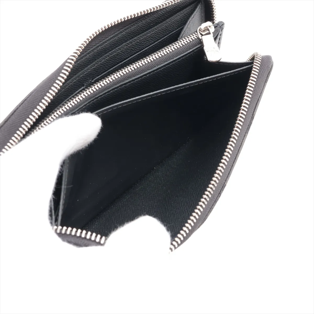 Damier Graphite Zippy Wallet Horizontal N00056 Noir Round Zip Wallet — view 7