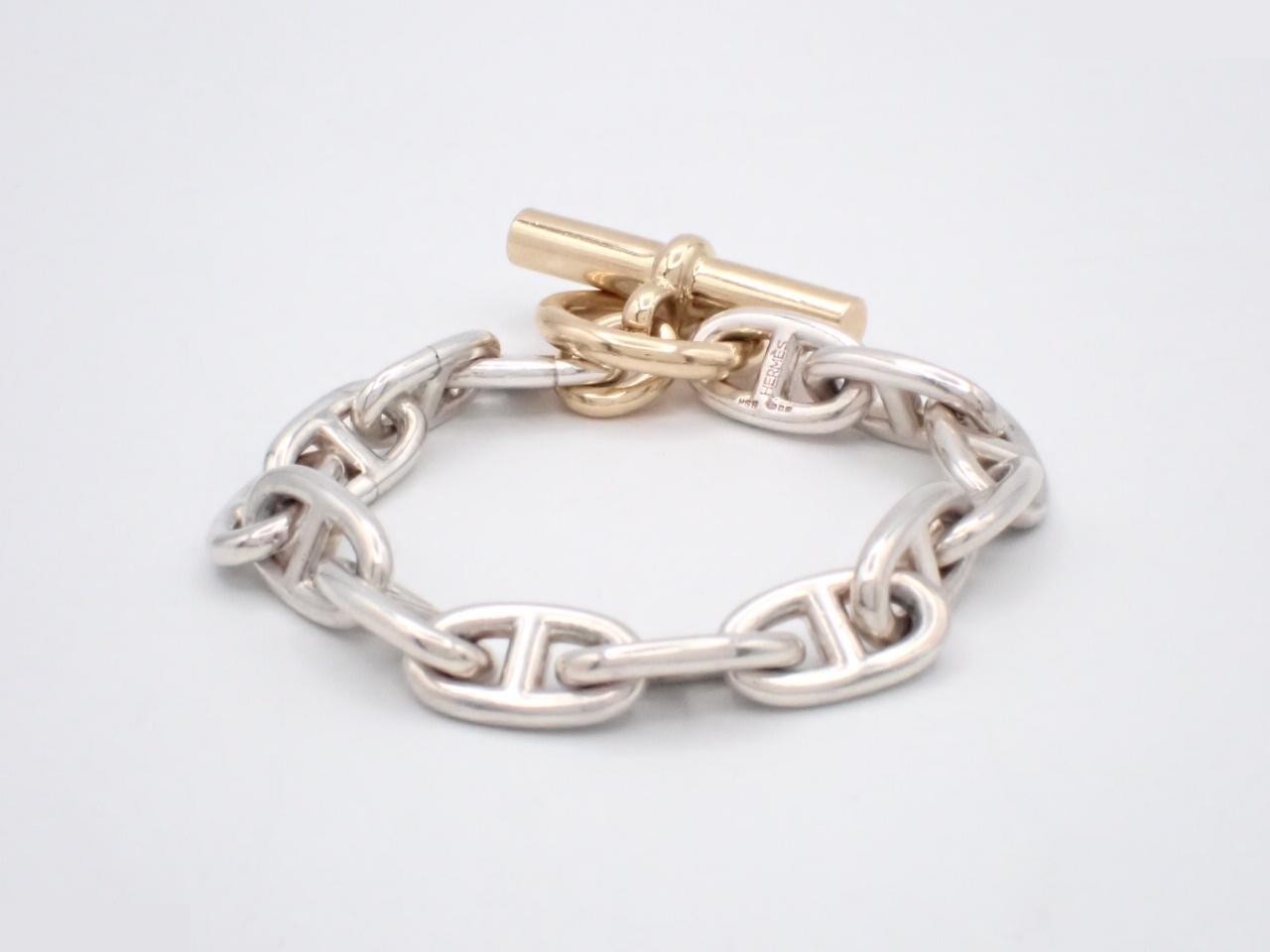 Chaine d'Ancre GM 14-link 750YG x SV925 MIX Bracelet — view 2