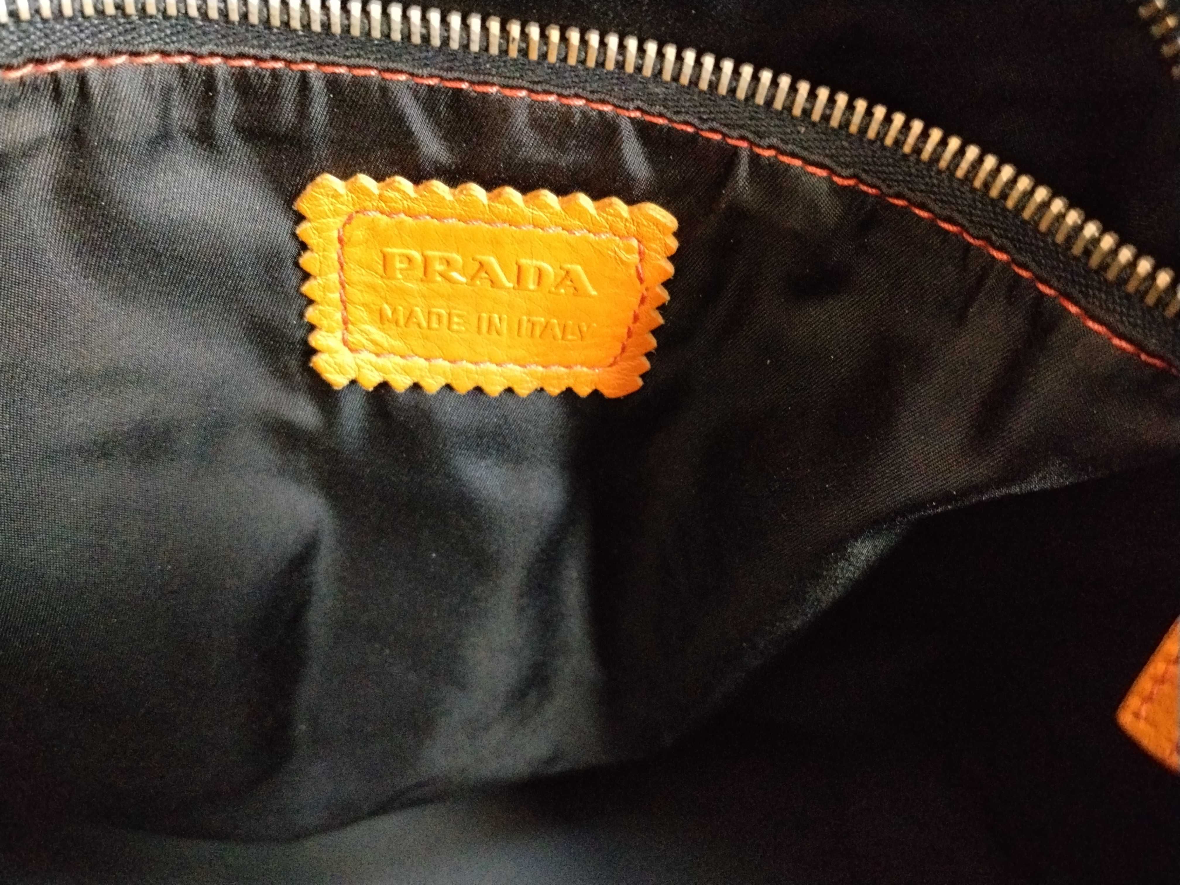 Leather Shoulder Bag, Woven Shoulder Bag — view 11