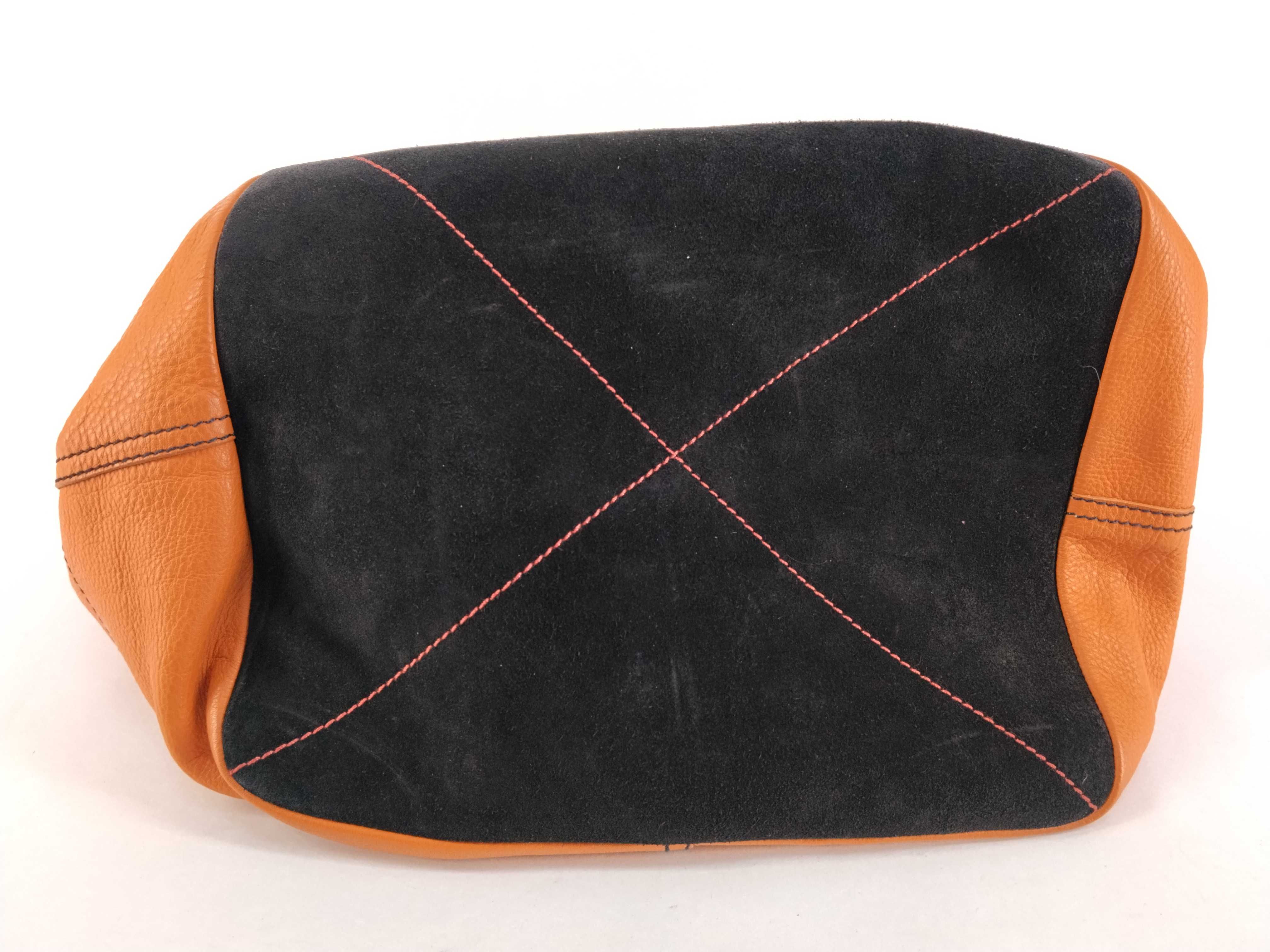 Leather Shoulder Bag, Woven Shoulder Bag — view 7