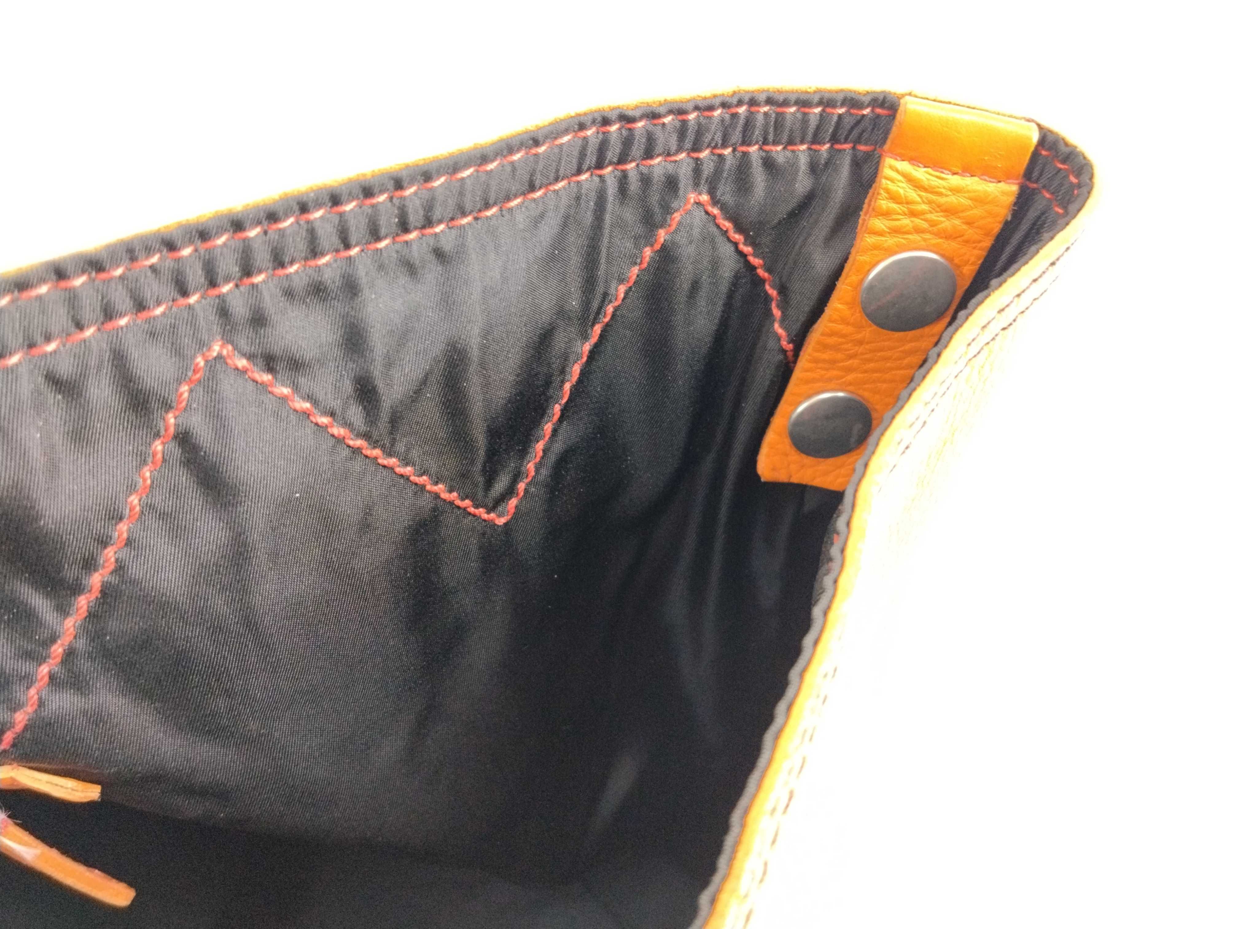 Leather Shoulder Bag, Woven Shoulder Bag — view 10