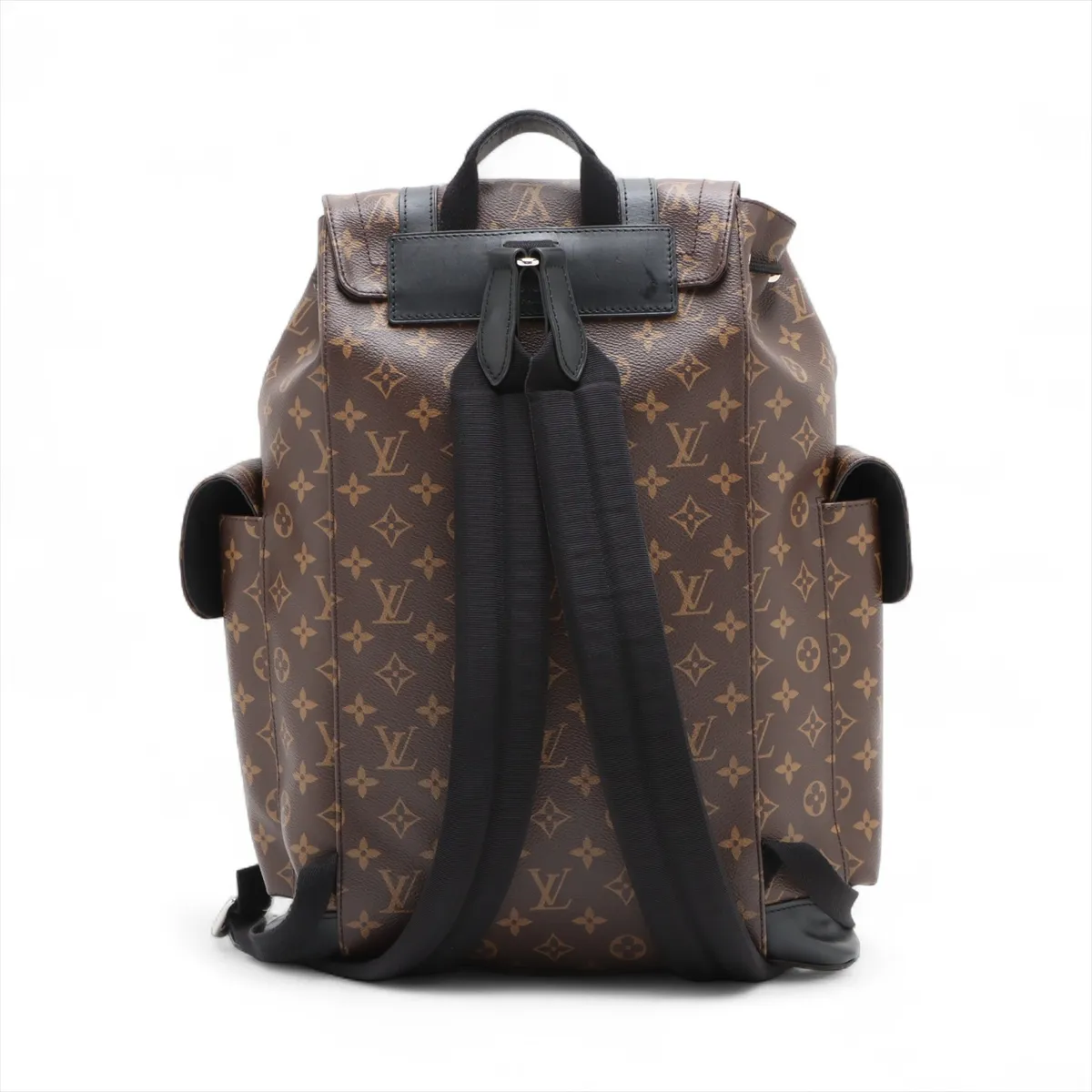 Monogram Macassar Christopher MM M43735 Brown x Black RFID reaction available — view 2