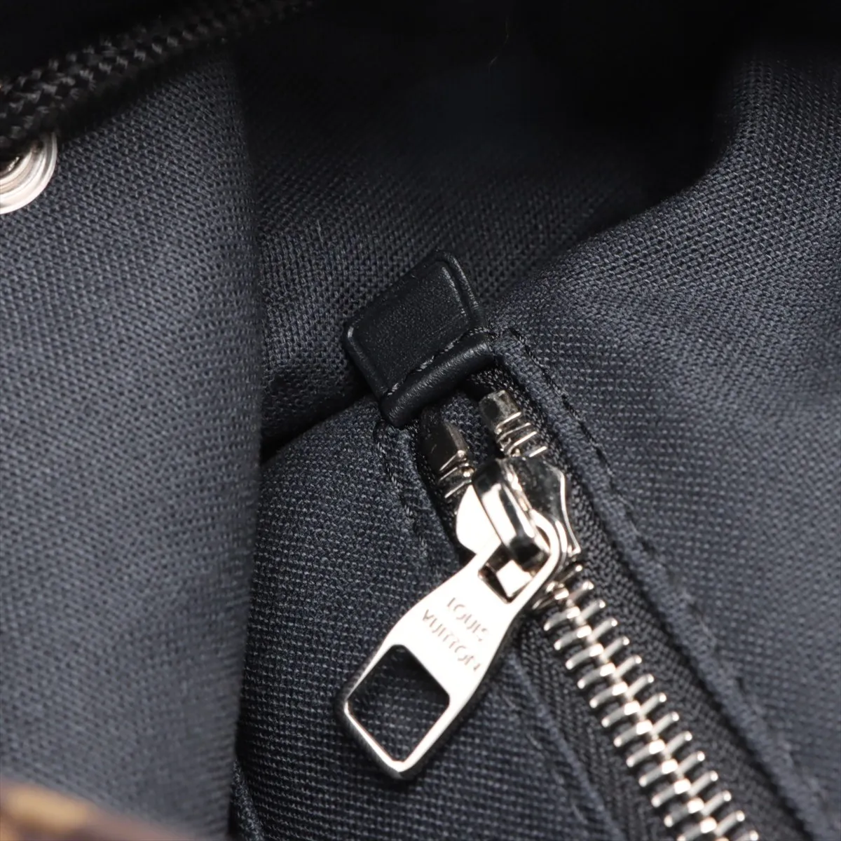 Monogram Macassar Christopher MM M43735 Brown x Black RFID reaction available — view 15