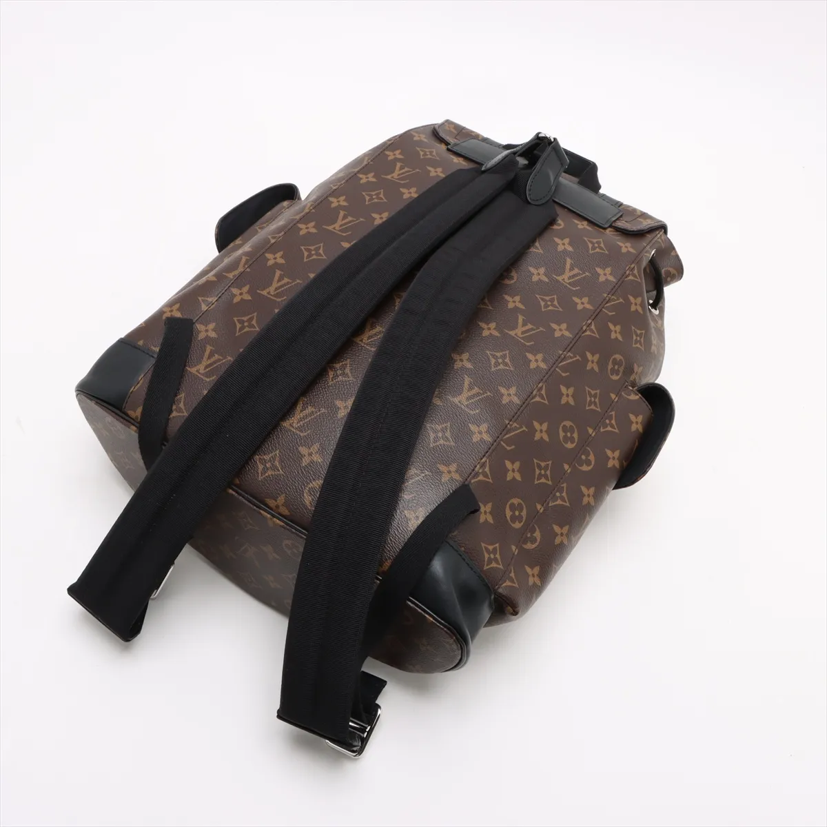 Monogram Macassar Christopher MM M43735 Brown x Black RFID reaction available — view 5