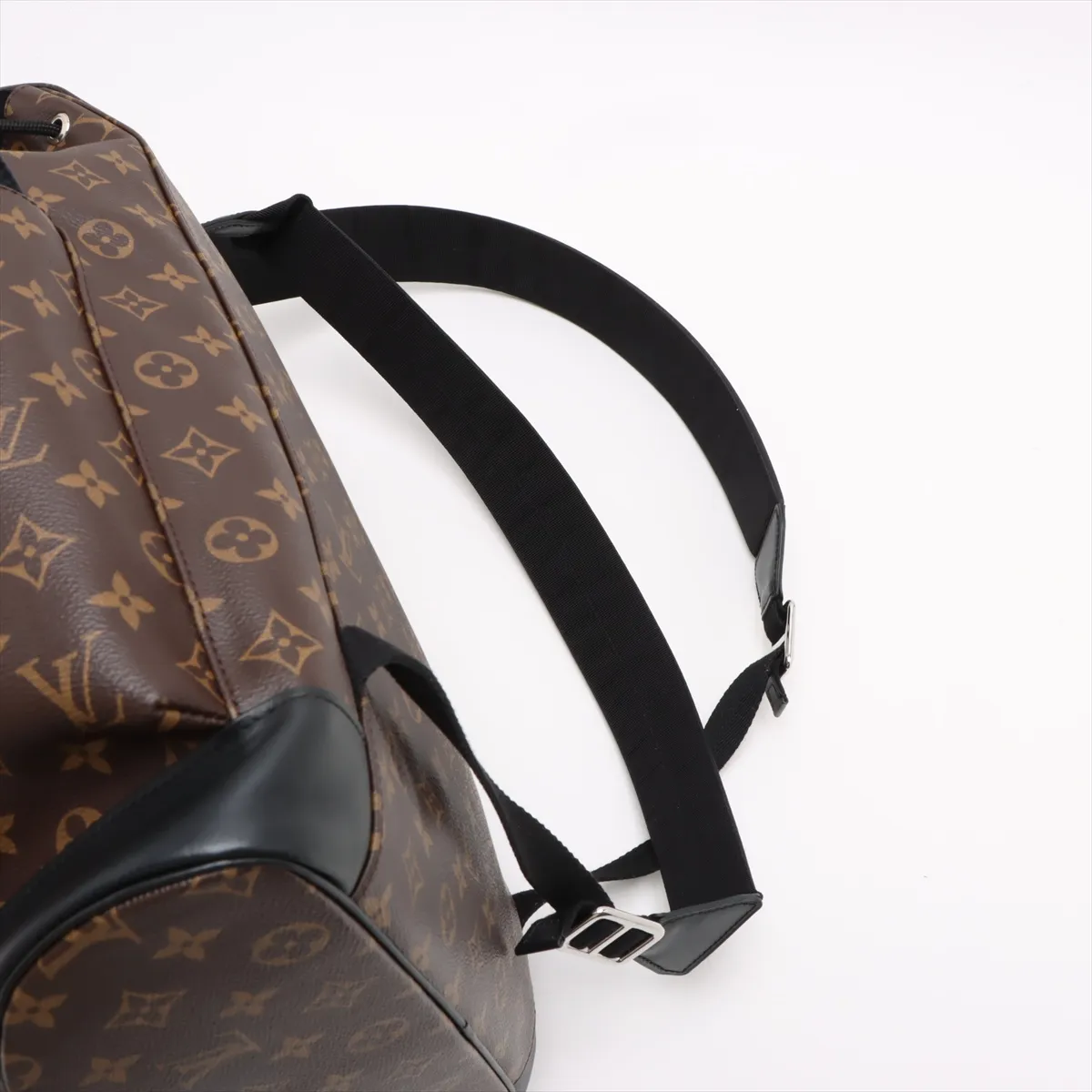 Monogram Macassar Christopher MM M43735 Brown x Black RFID reaction available — view 6