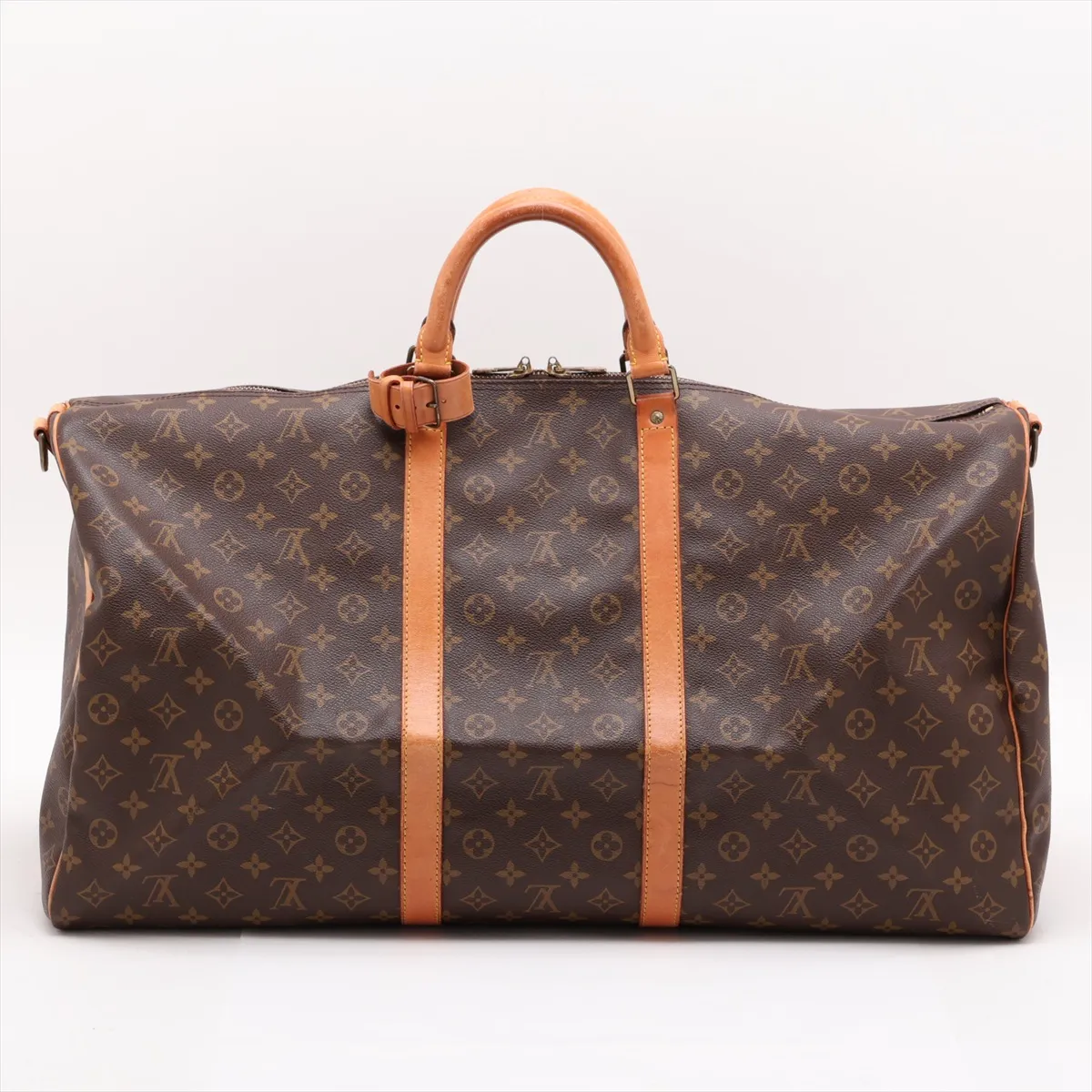 Monogram Keepall Bandoulière 60 M41412, serial number unclear, brown. — view 2