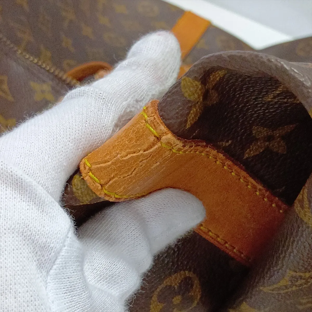 Monogram Keepall Bandoulière 60 M41412, serial number unclear, brown. — view 13