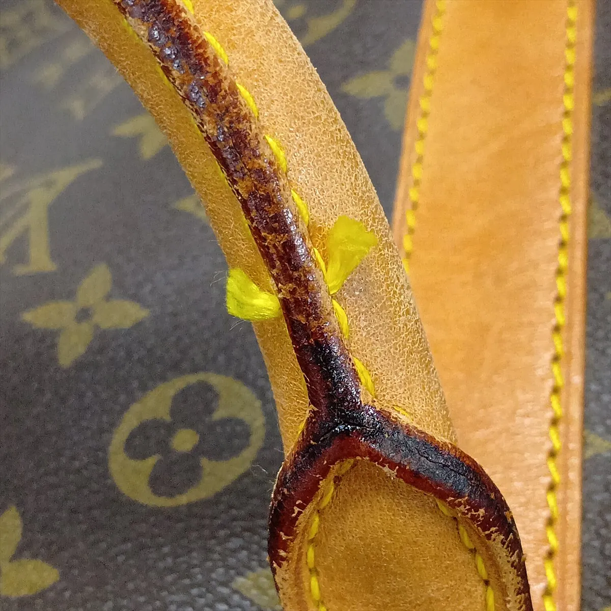 Monogram Keepall Bandoulière 60 M41412, serial number unclear, brown. — view 14
