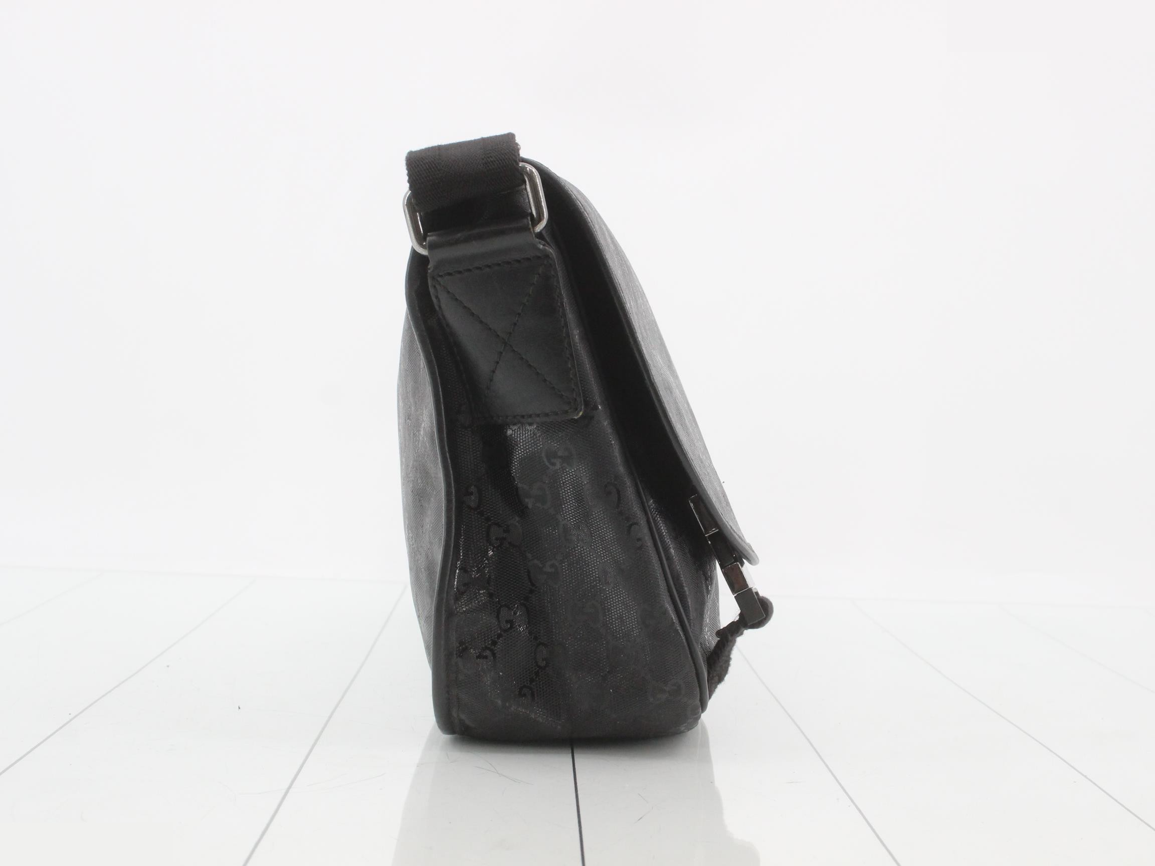 GG Imprime Messenger Bag, Black — view 4