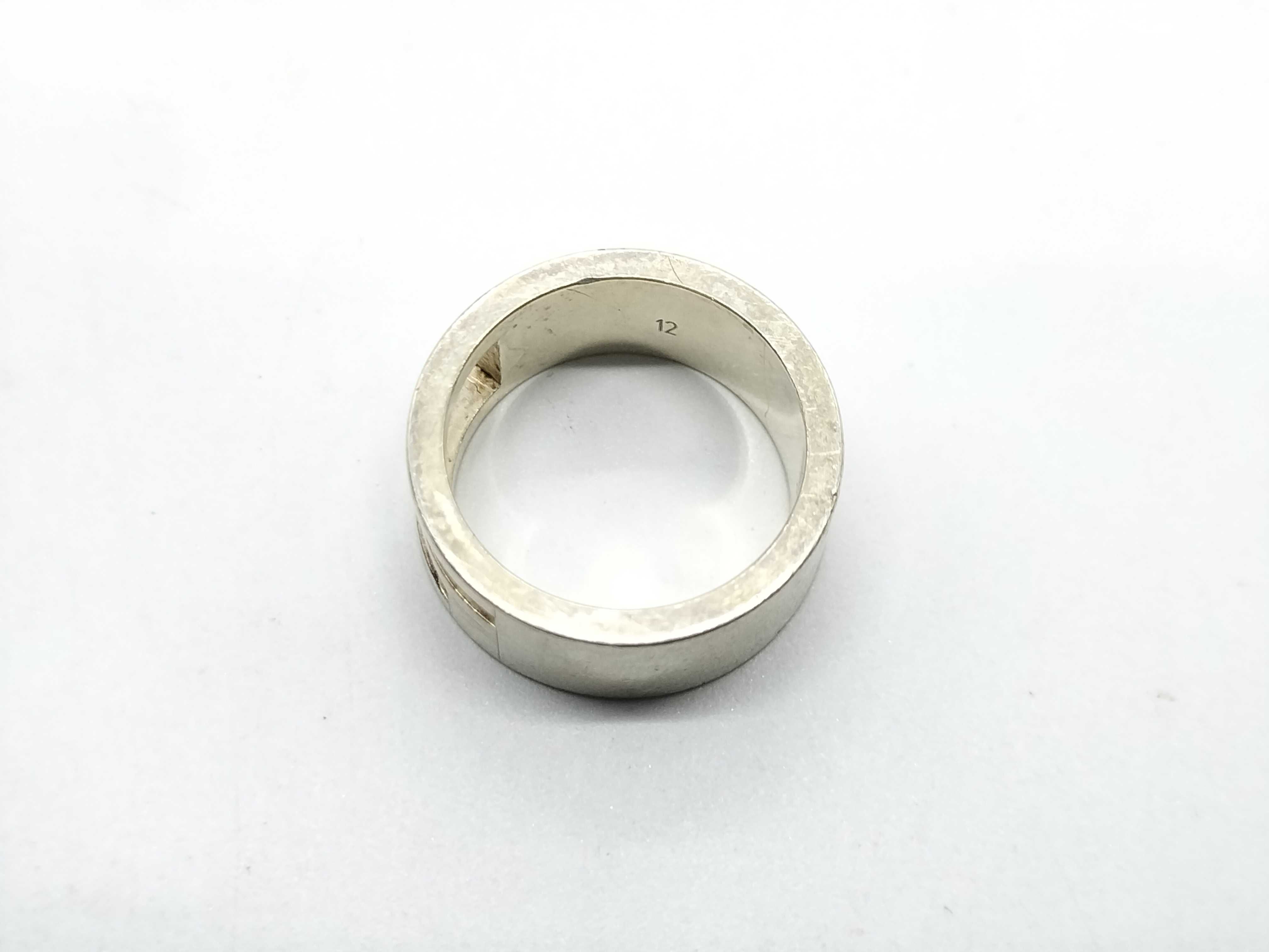 G-logo 925 ring, 7.5g. — view 7
