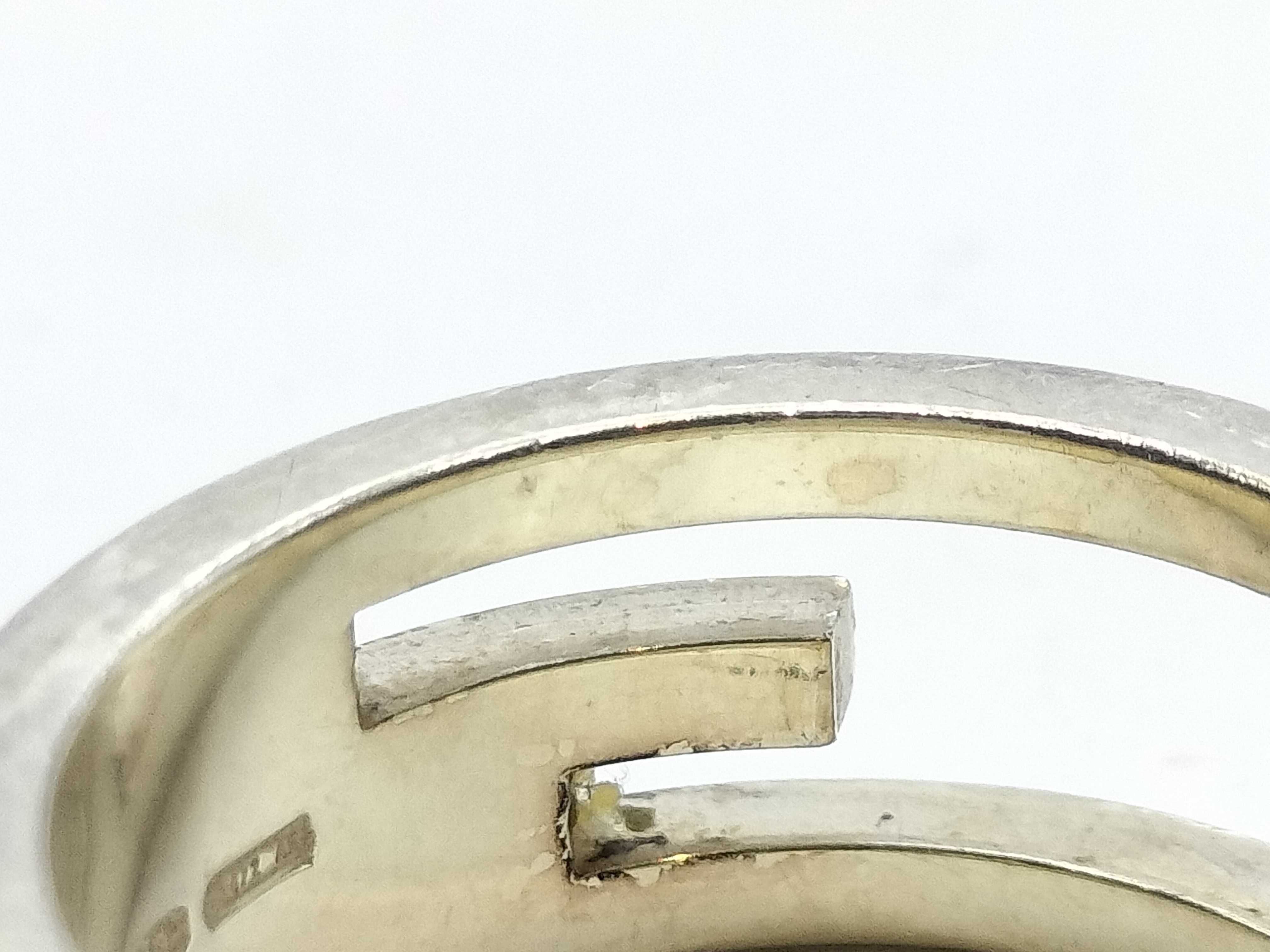 G-logo 925 ring, 7.5g. — view 10