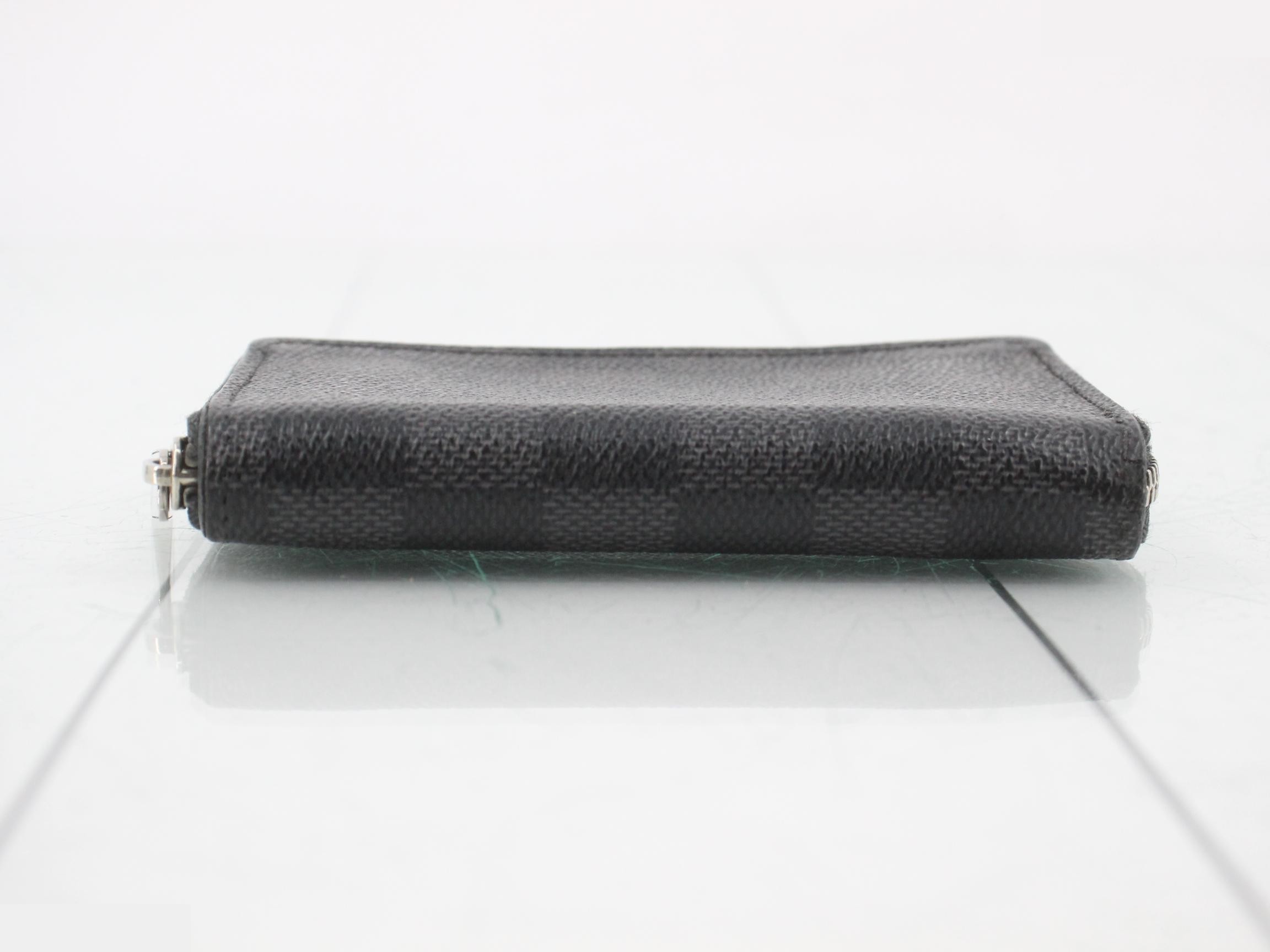 Damier Graphite Zippy Coin Purse Coin Case — view 3