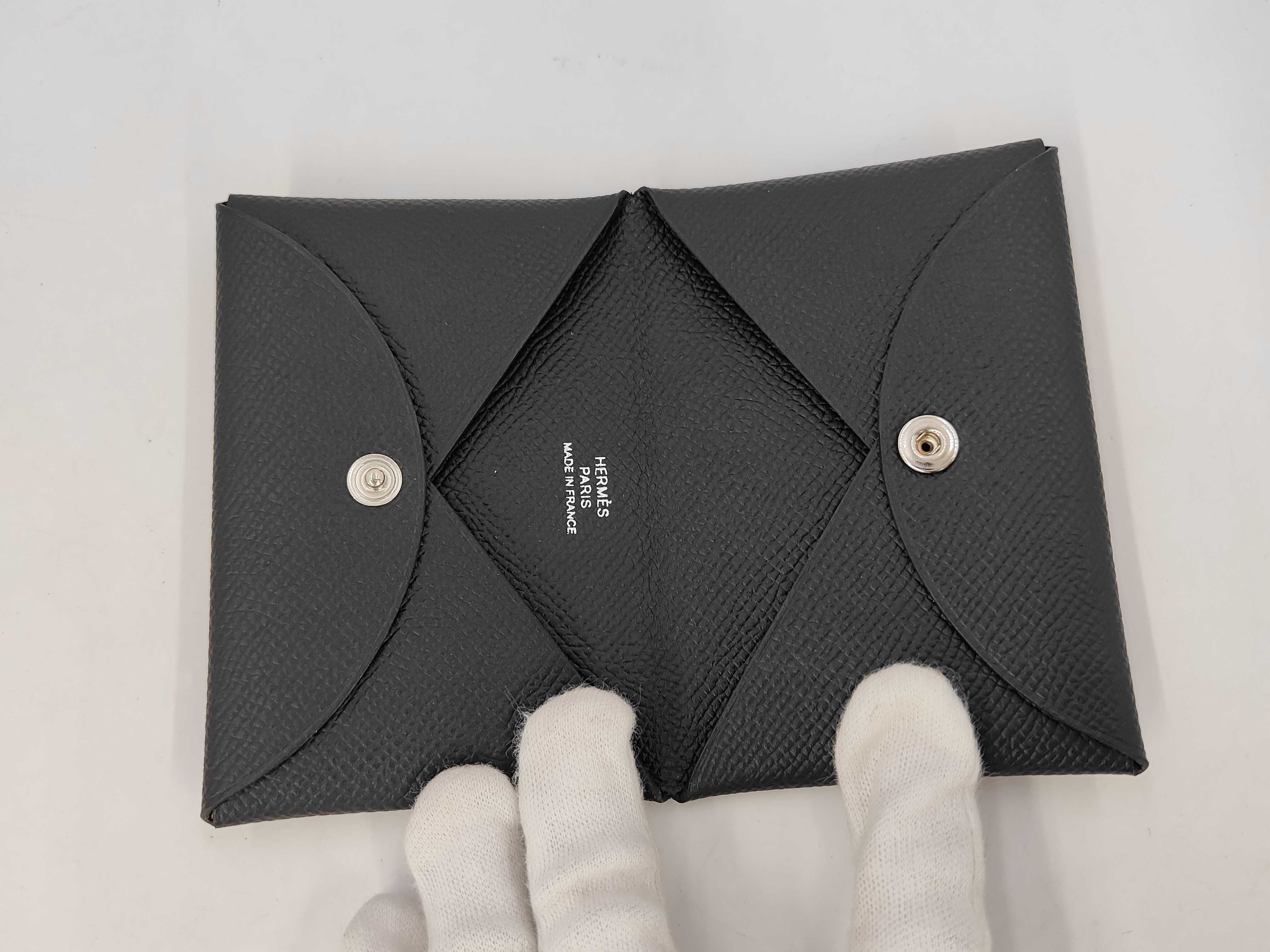 Calvi W-stamped card case — view 4