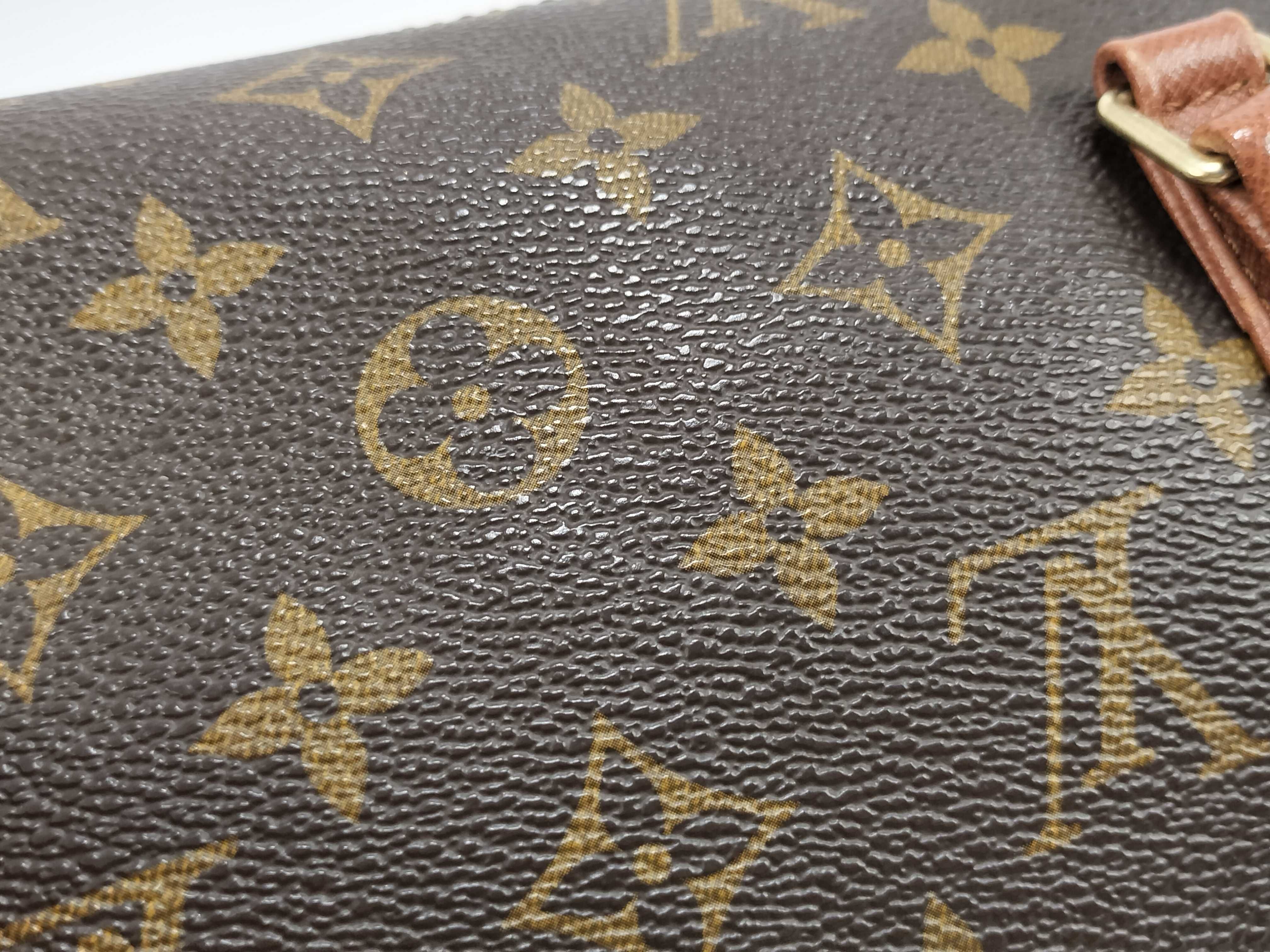 Monogram Papillon 30 M51385 TH0995 Brown Pouch-Type Handbag — view 13