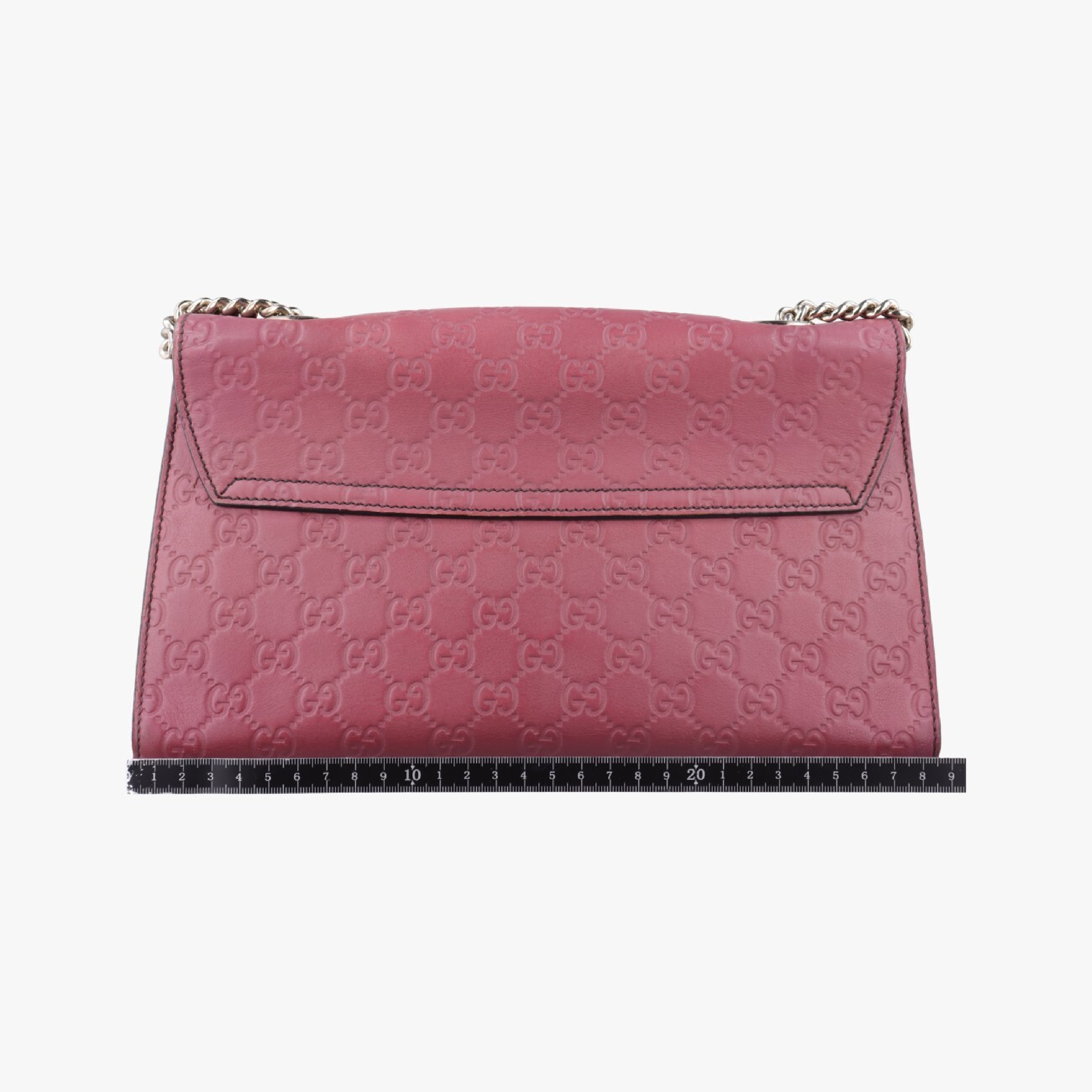 Emily Pink Leather Shoulder Bag (Serial Number Unknown) 295402 — view 2