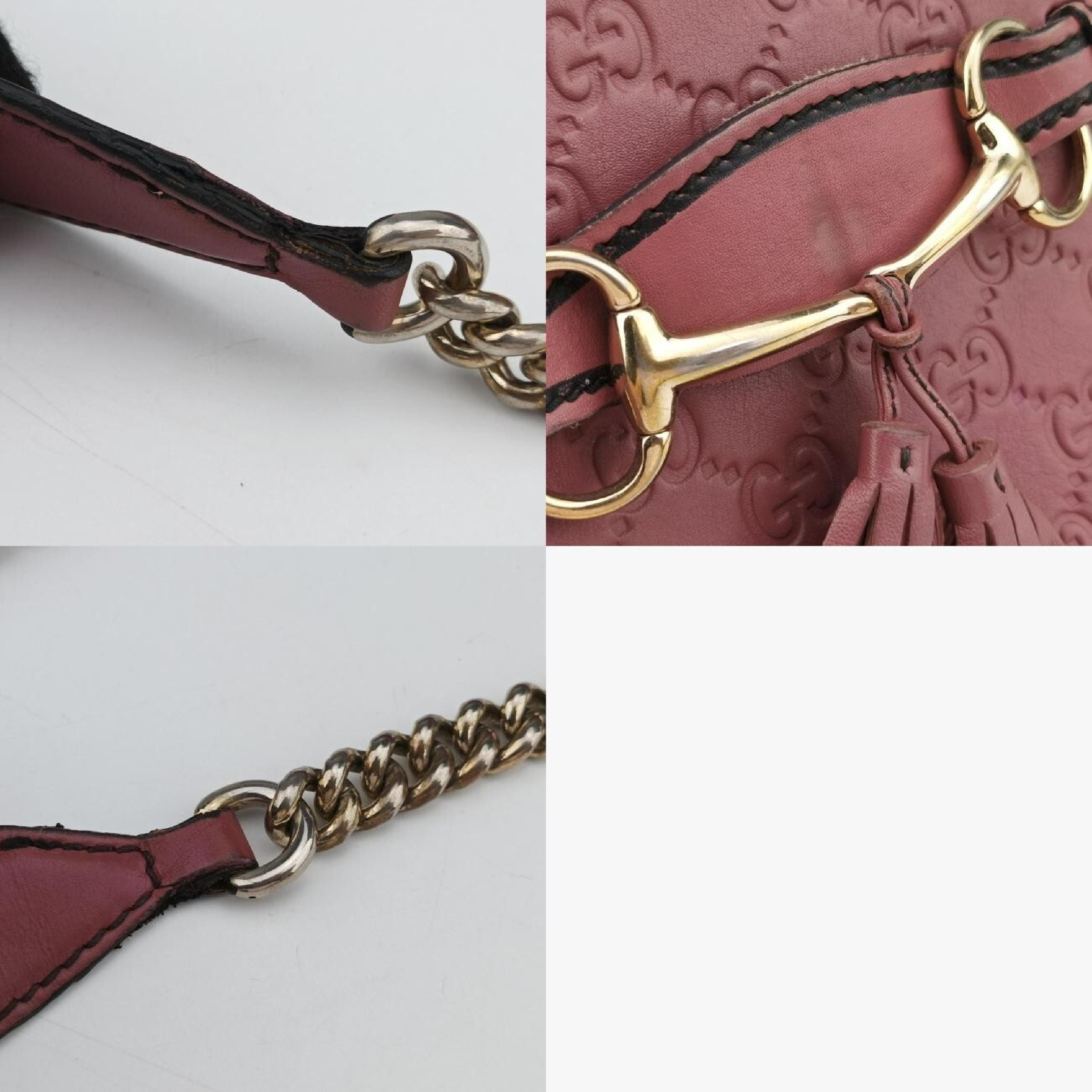 Emily Pink Leather Shoulder Bag (Serial Number Unknown) 295402 — view 12