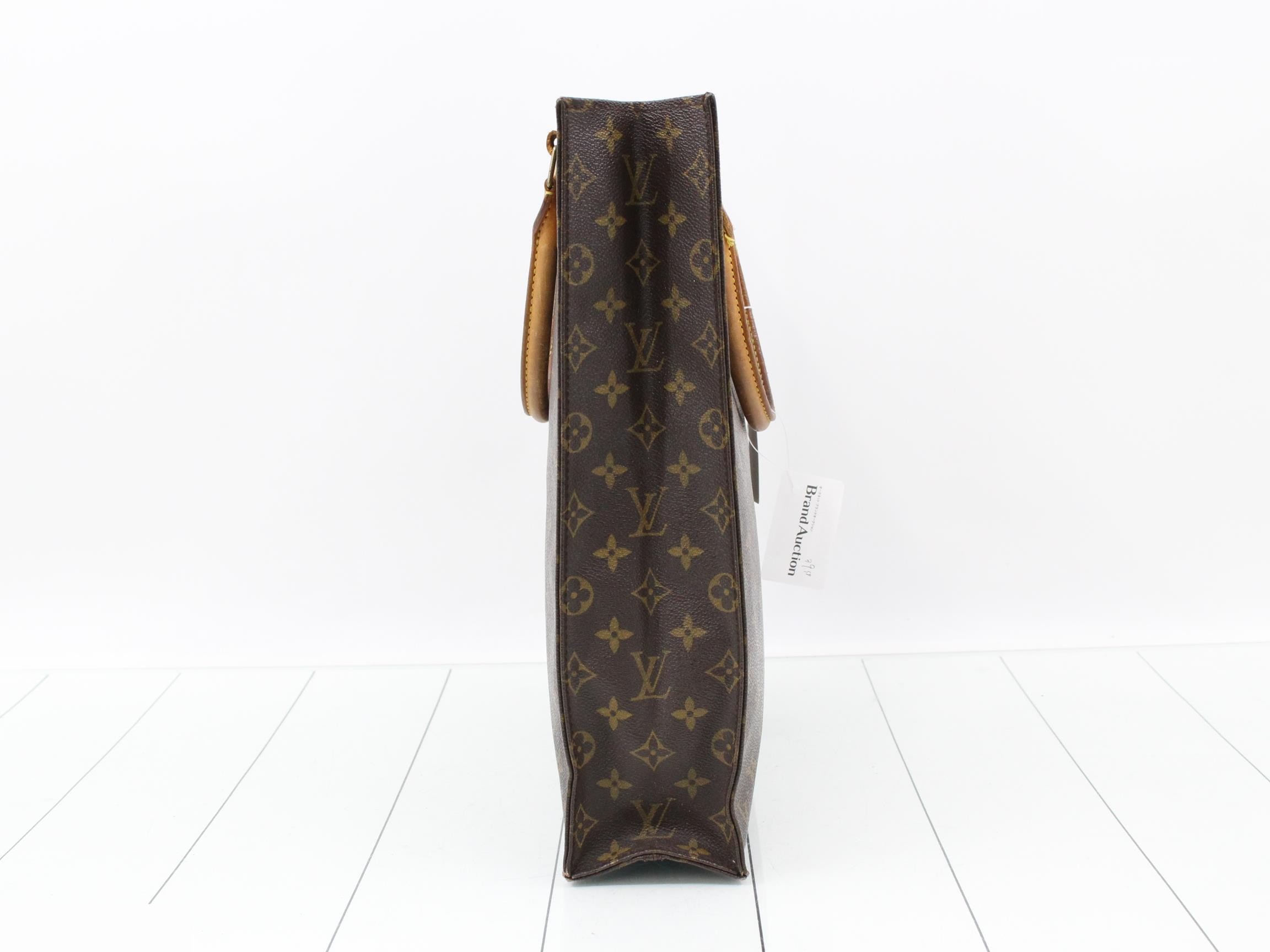 Monogram Sac Plat (older model) tote bag — view 3