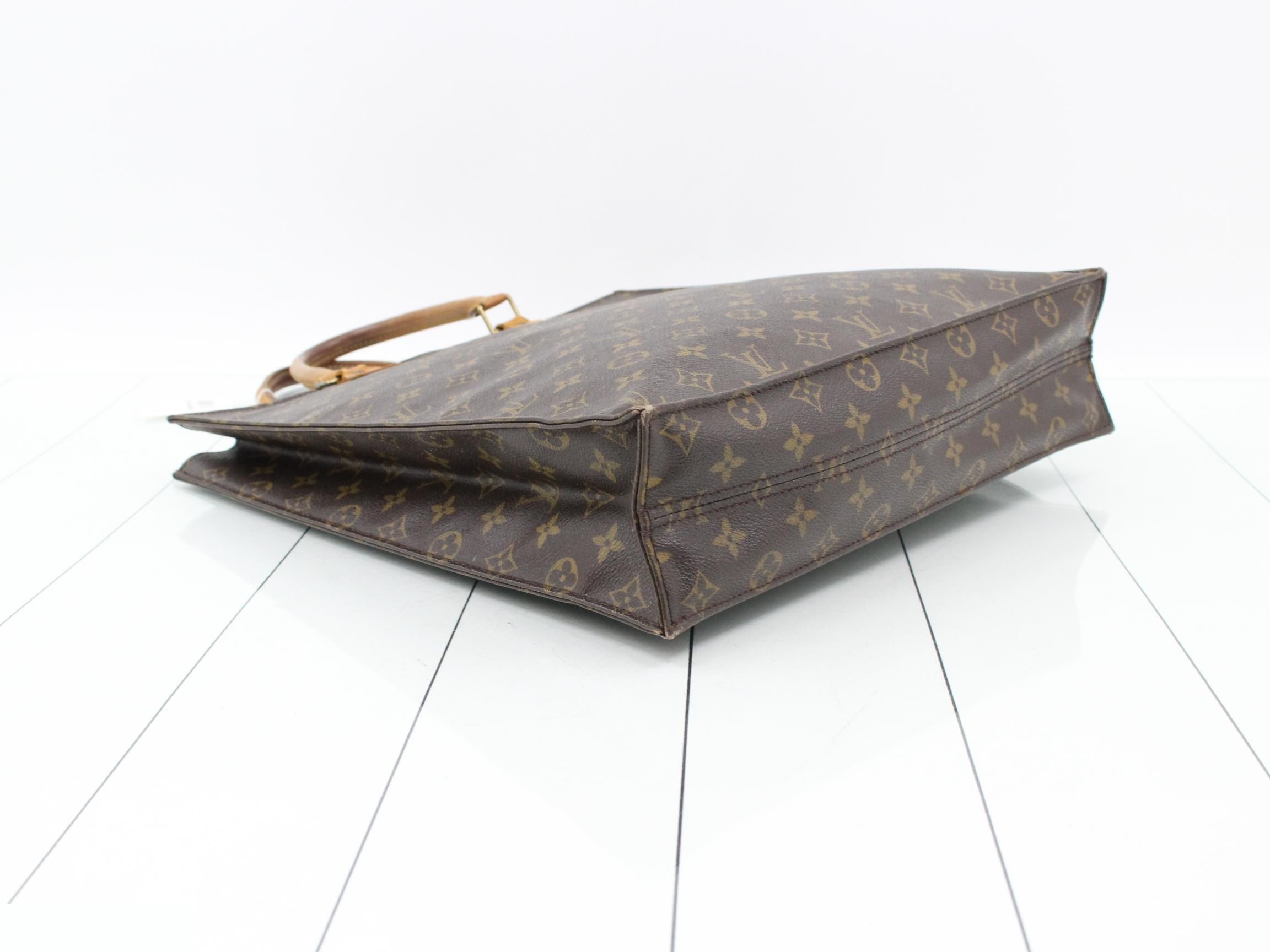 Monogram Sac Plat (older model) tote bag — view 5