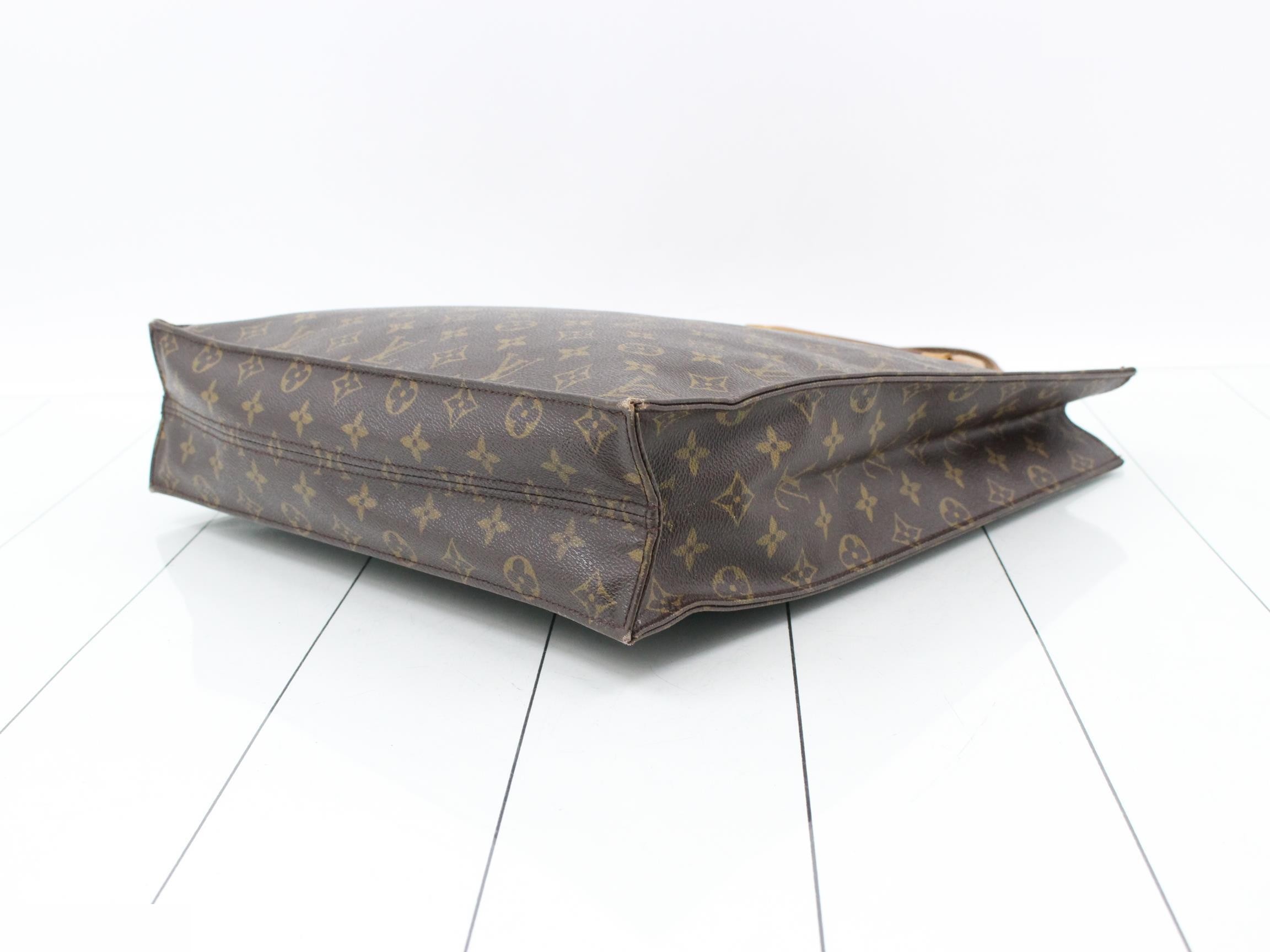 Monogram Sac Plat (older model) tote bag — view 6