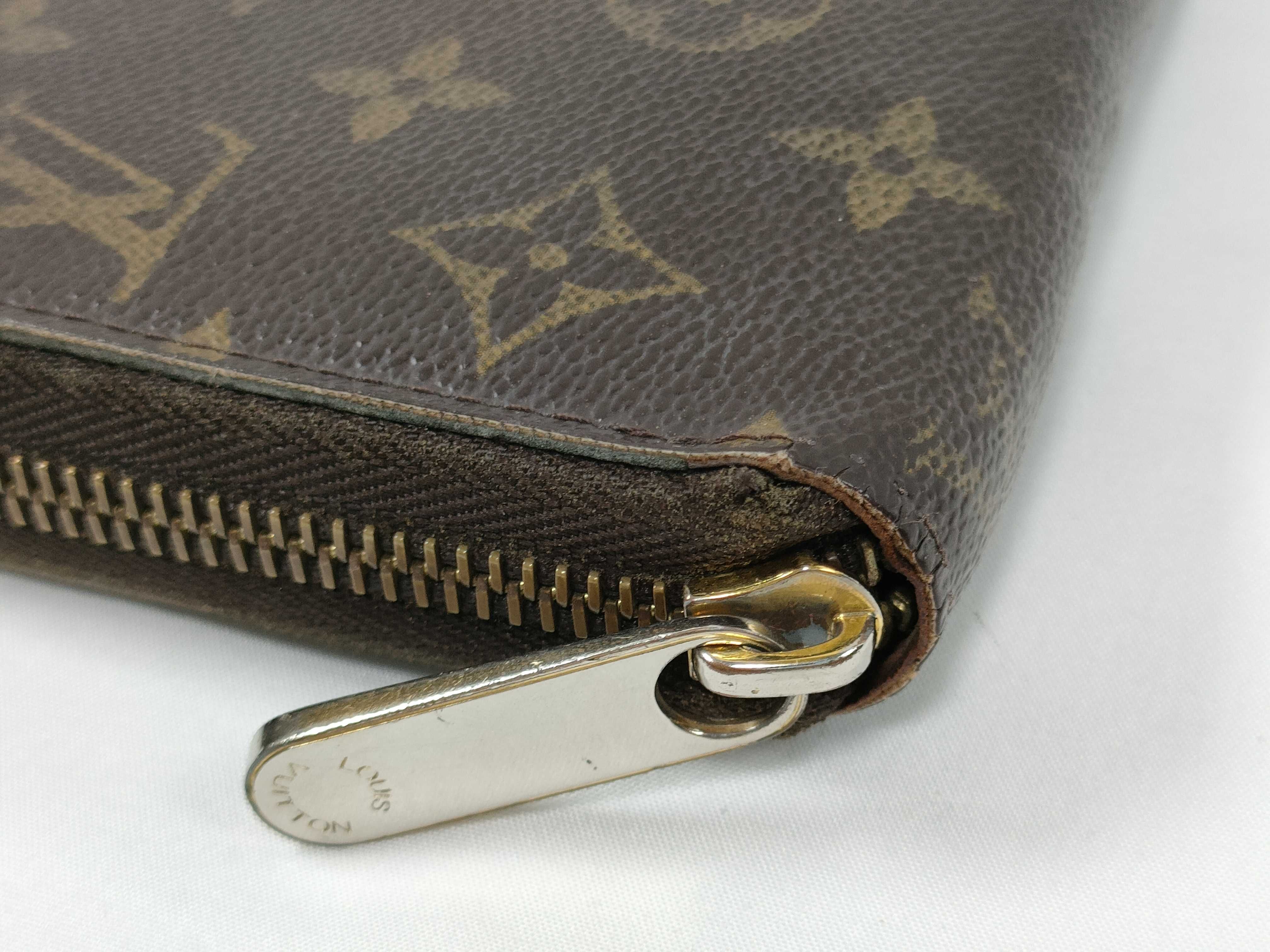 Monogram Wallet, Louis Vuitton Monogram Zippy Wallet, Long Wallet, Round Zip Wallet — view 6