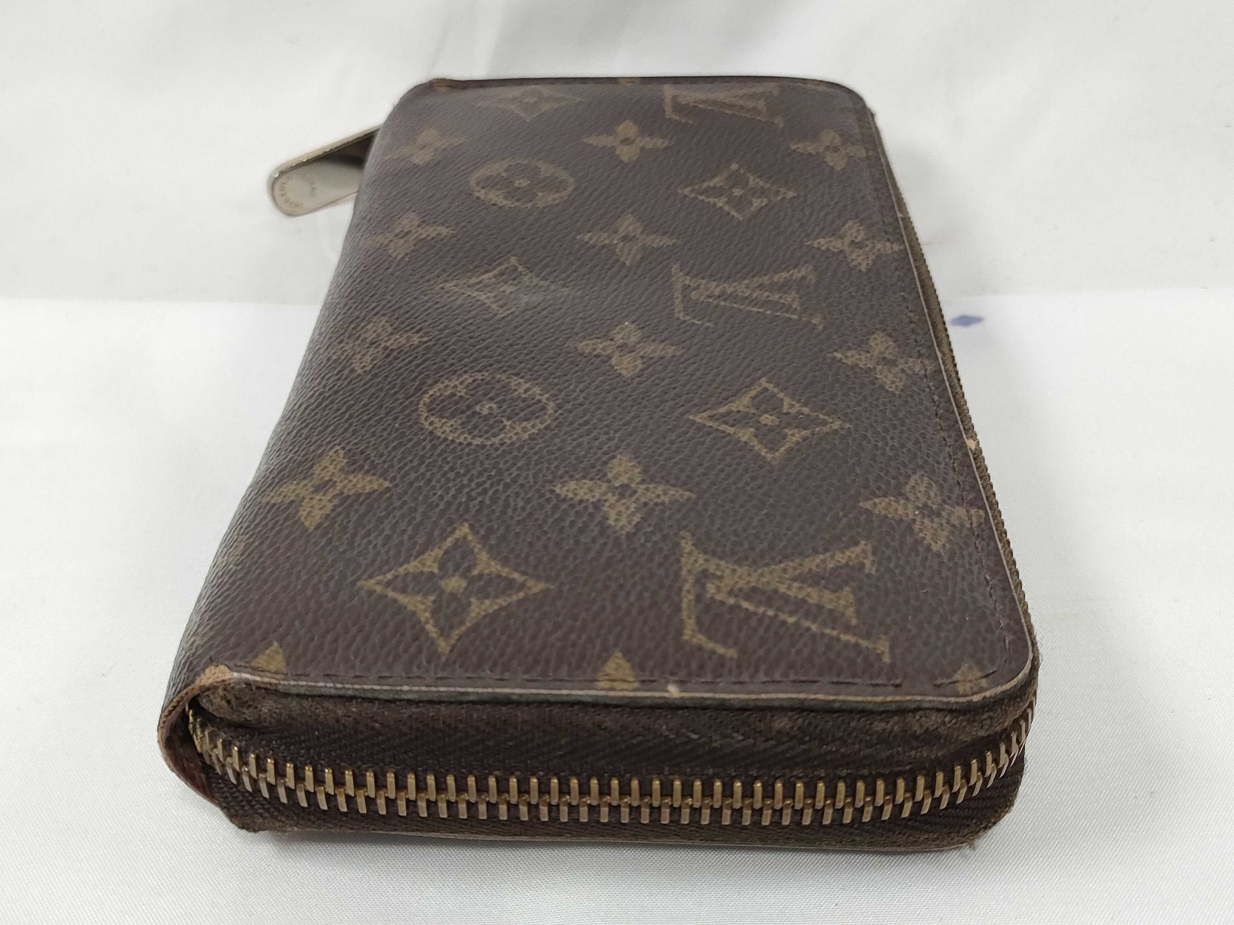 Monogram Wallet, Louis Vuitton Monogram Zippy Wallet, Long Wallet, Round Zip Wallet — view 8