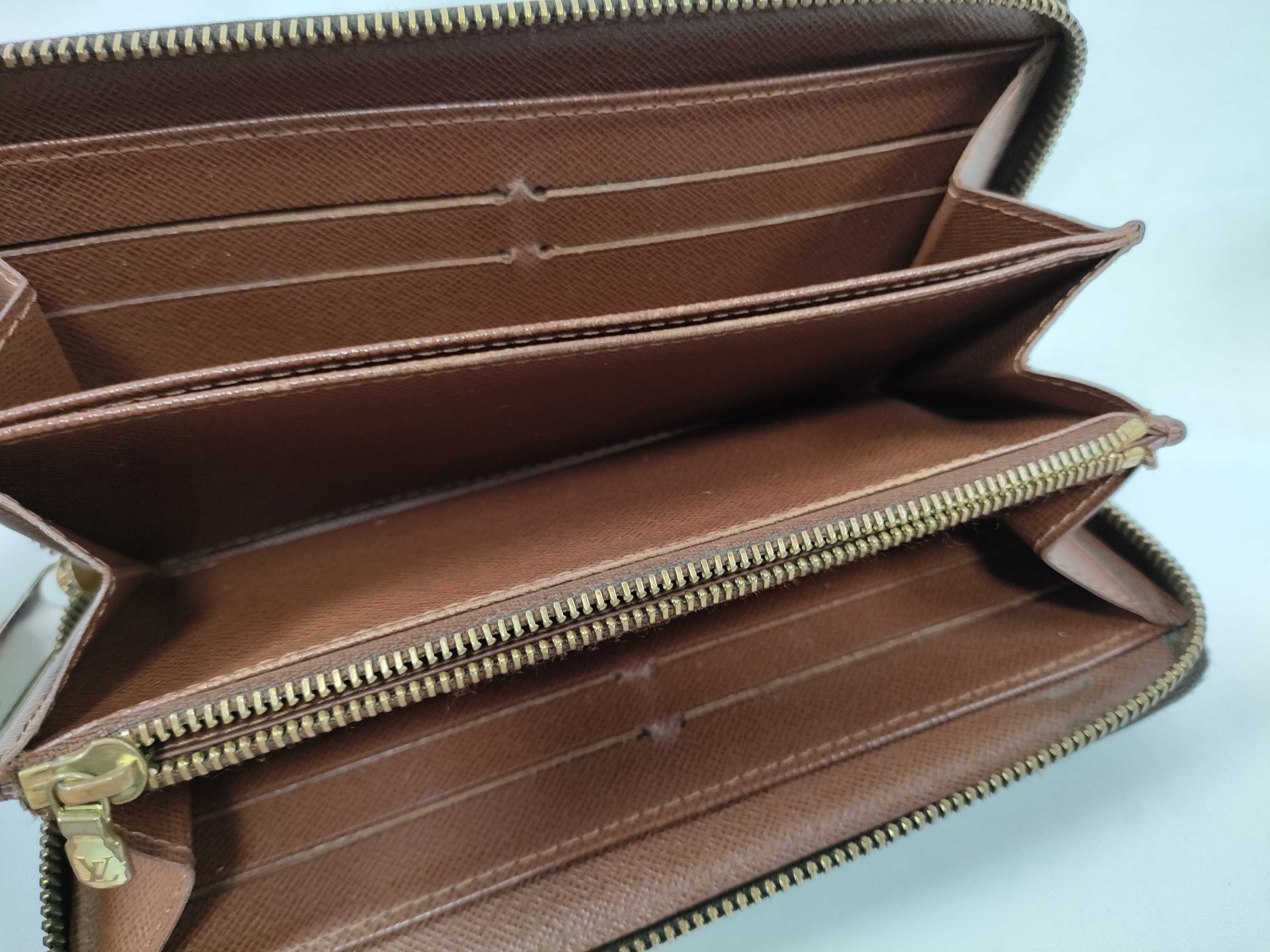Monogram Wallet, Louis Vuitton Monogram Zippy Wallet, Long Wallet, Round Zip Wallet — view 9