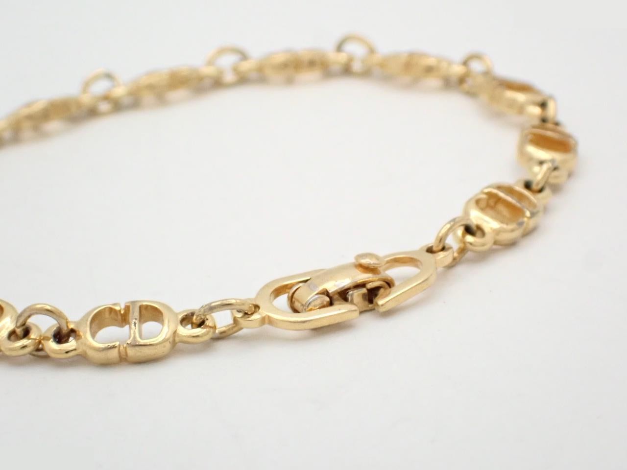 CD bracelet gold color arm circumference approx. 18.5cm — view 3