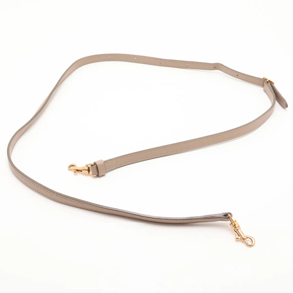 Belt Bag Nano Leather 2-Way Handbag Beige — view 7