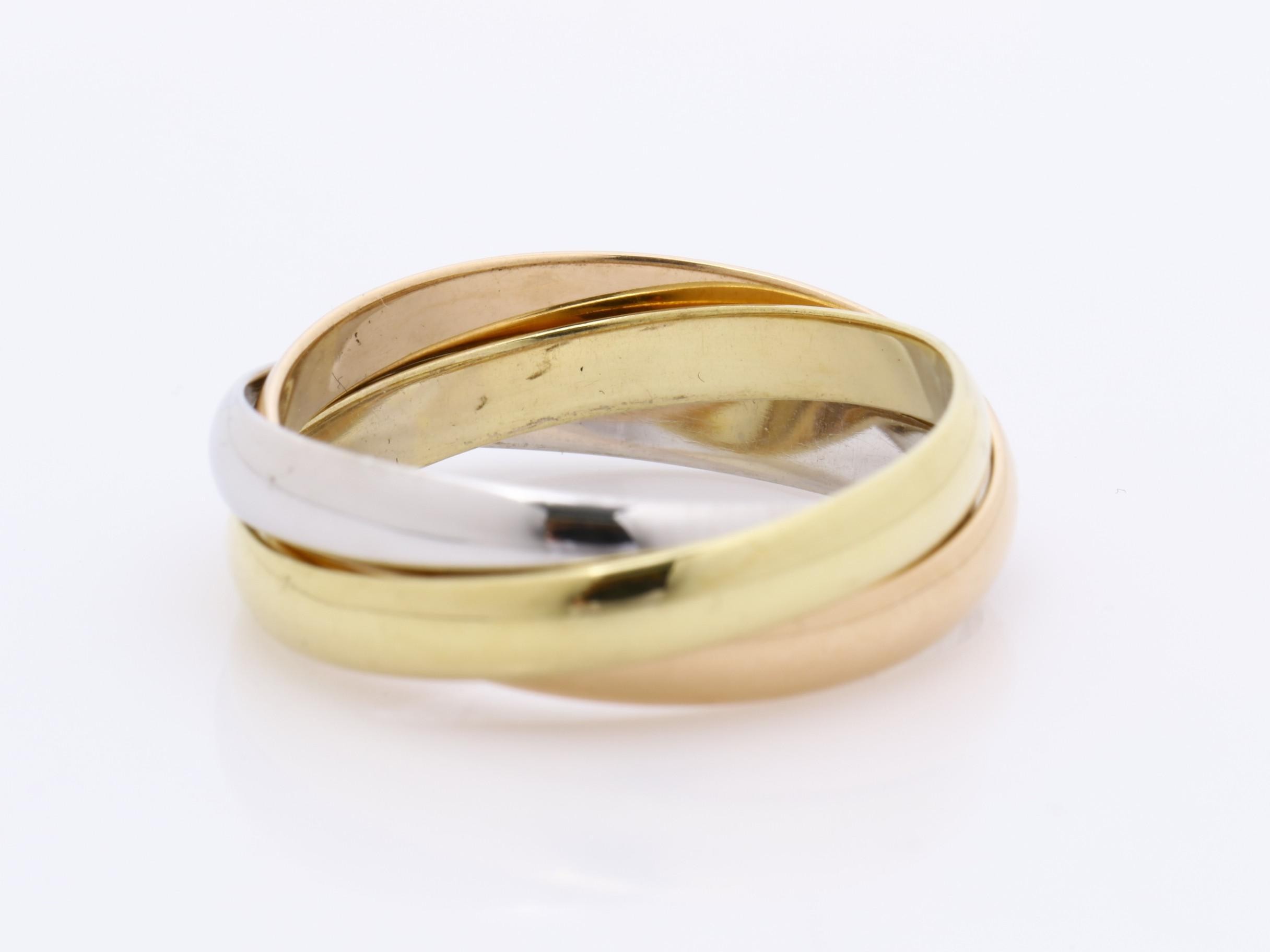 Au750 Trinity Ring 52 4.9g — view 4
