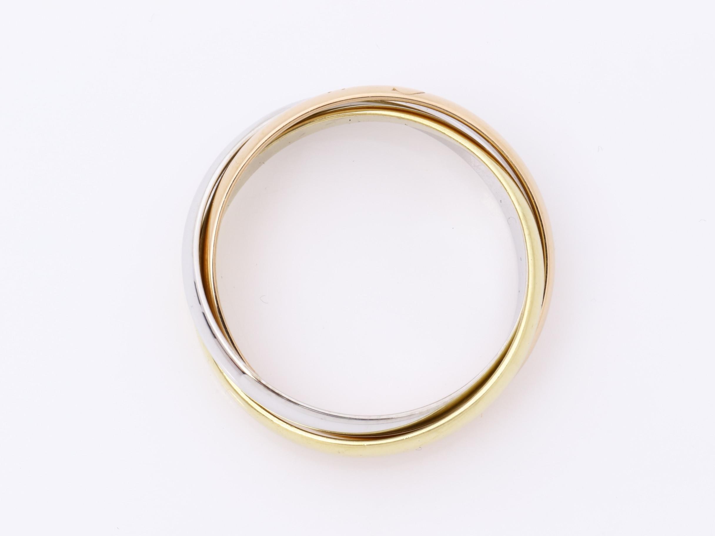Au750 Trinity Ring 52 4.9g — view 5