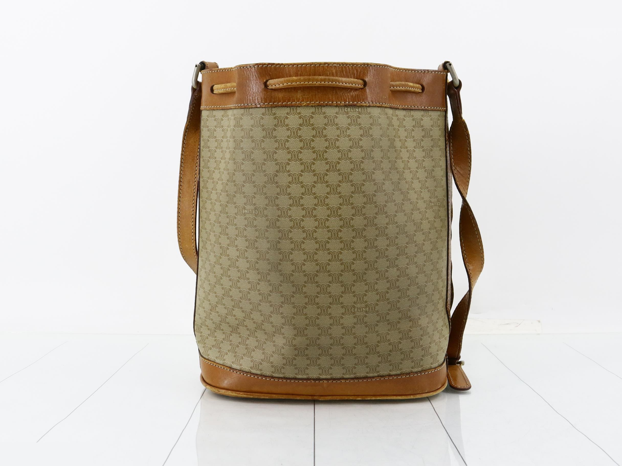 Drawstring bag/shoulder bag - Macadam — view 2