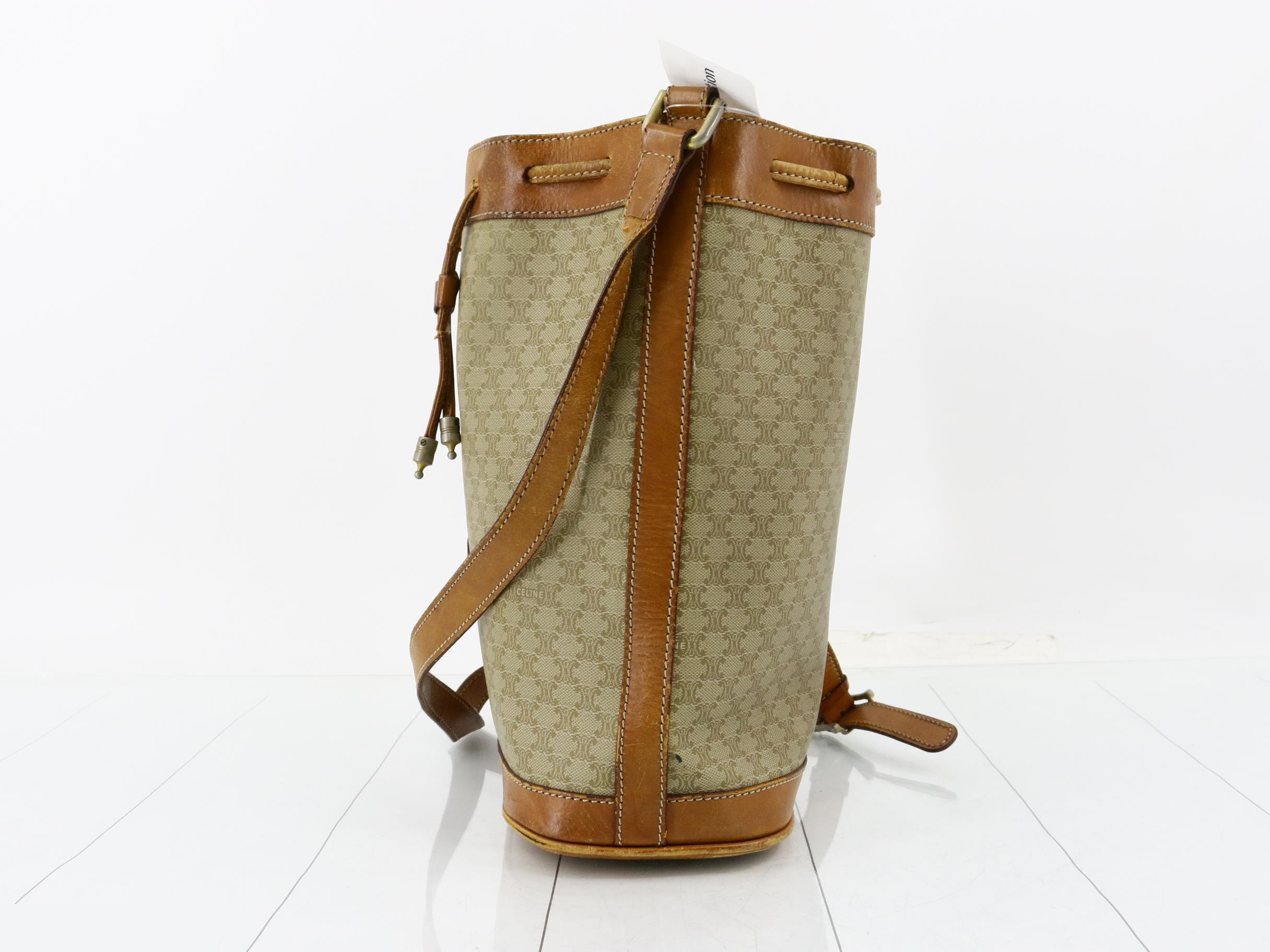 Drawstring bag/shoulder bag - Macadam — view 3
