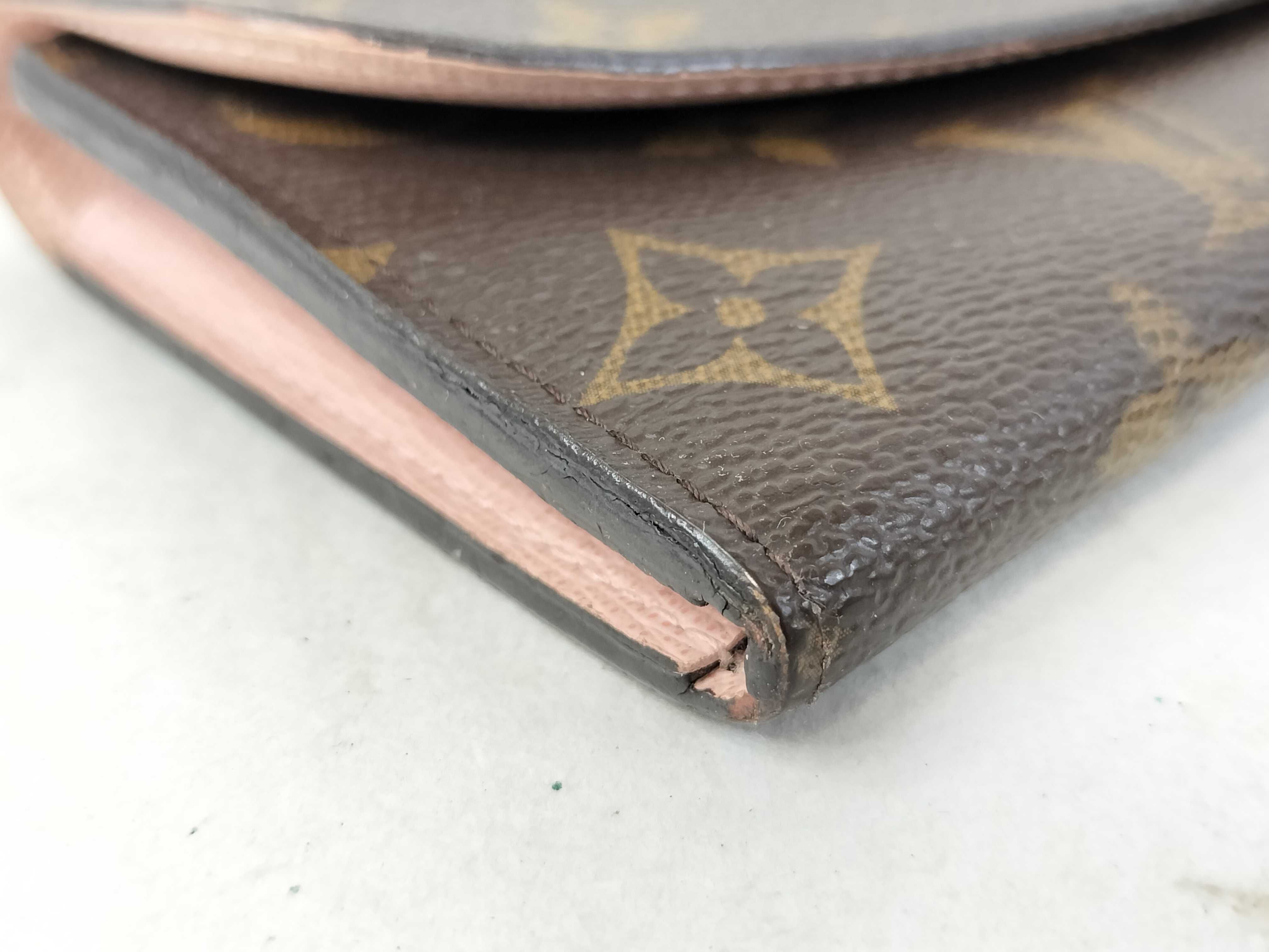 Monogram Portemonnaie Credit Wallet (with faded logo) — view 3