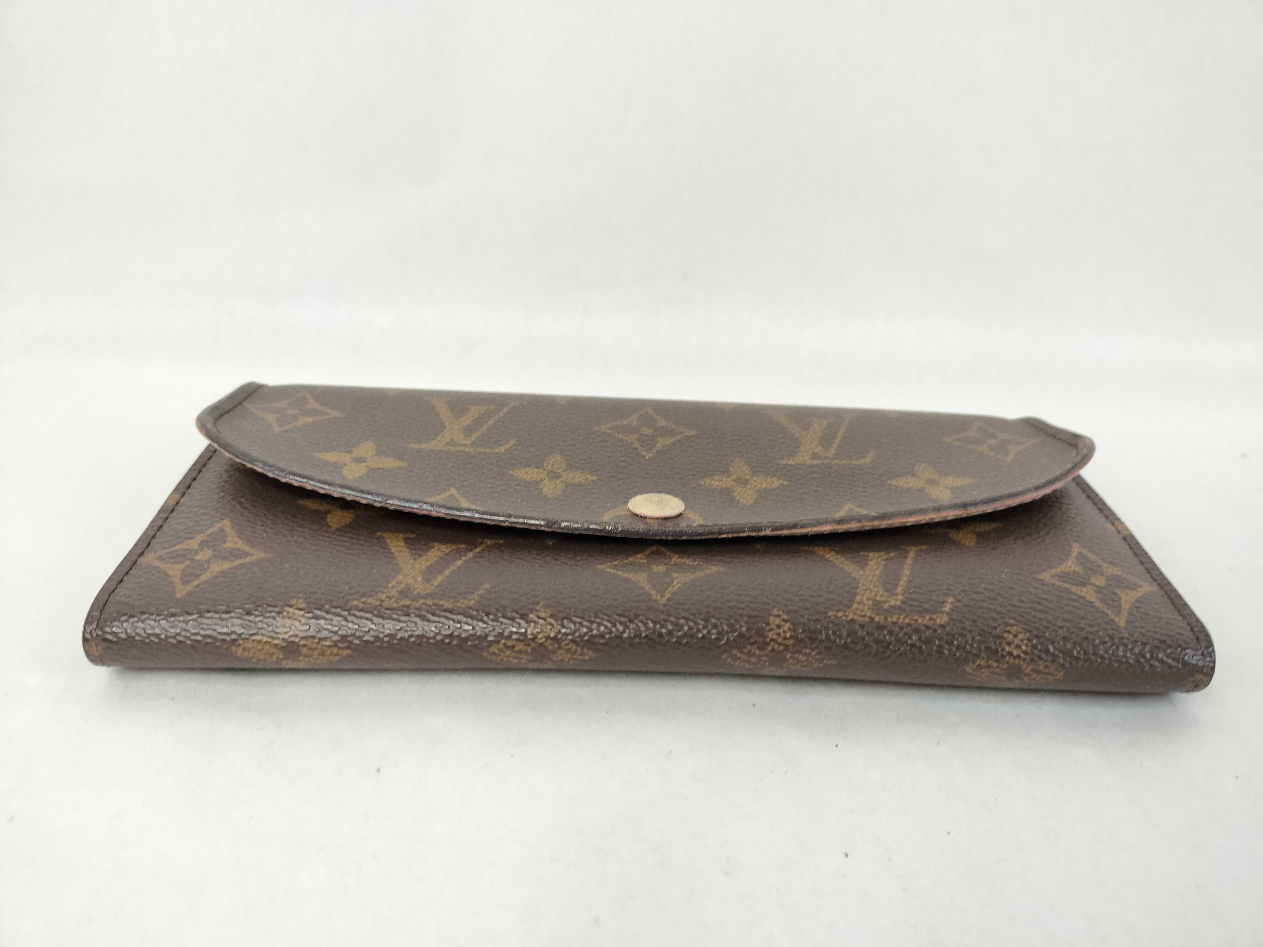 Monogram Portemonnaie Credit Wallet (with faded logo) — view 4