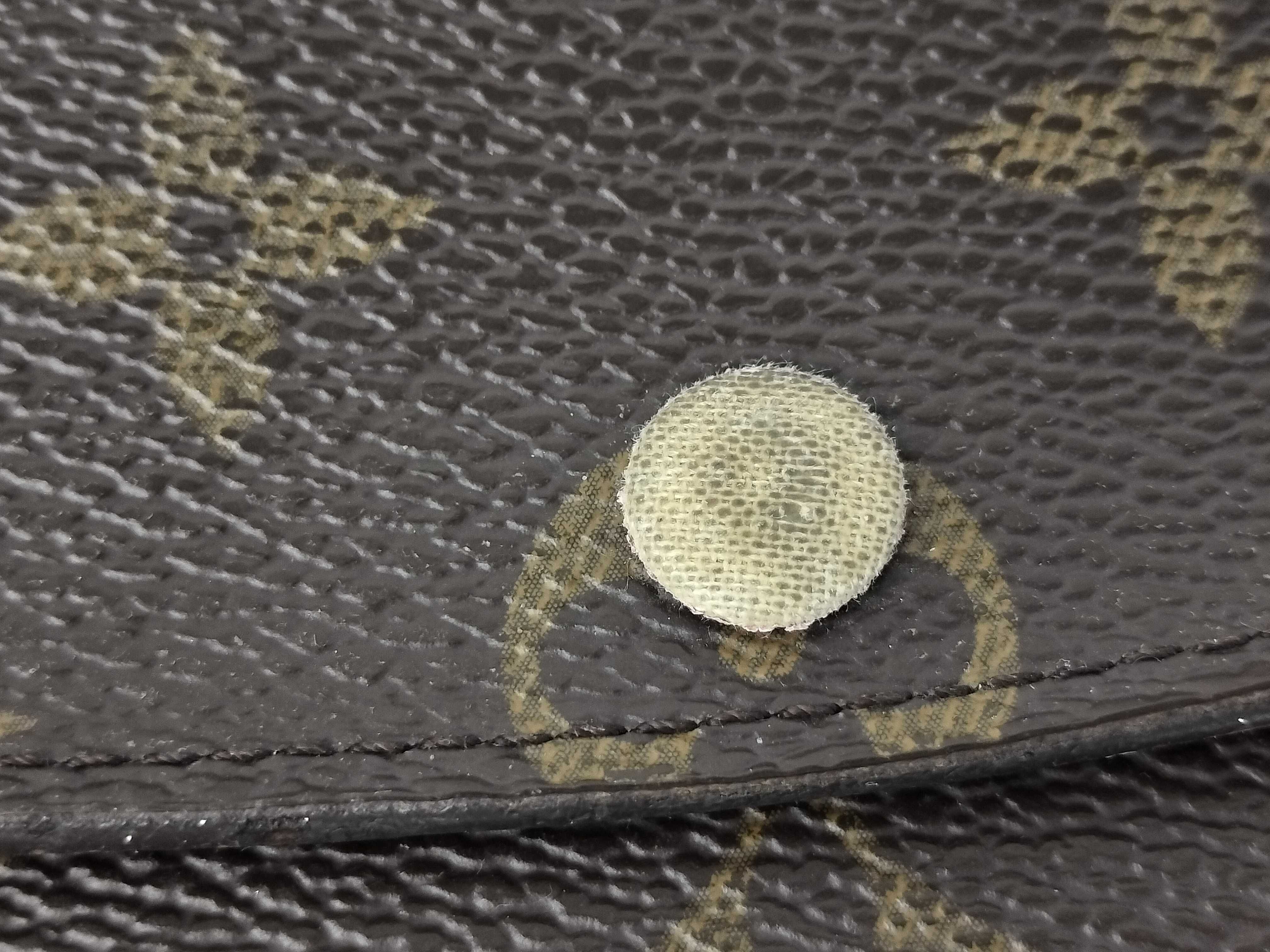 Monogram Portemonnaie Credit Wallet (with faded logo) — view 8