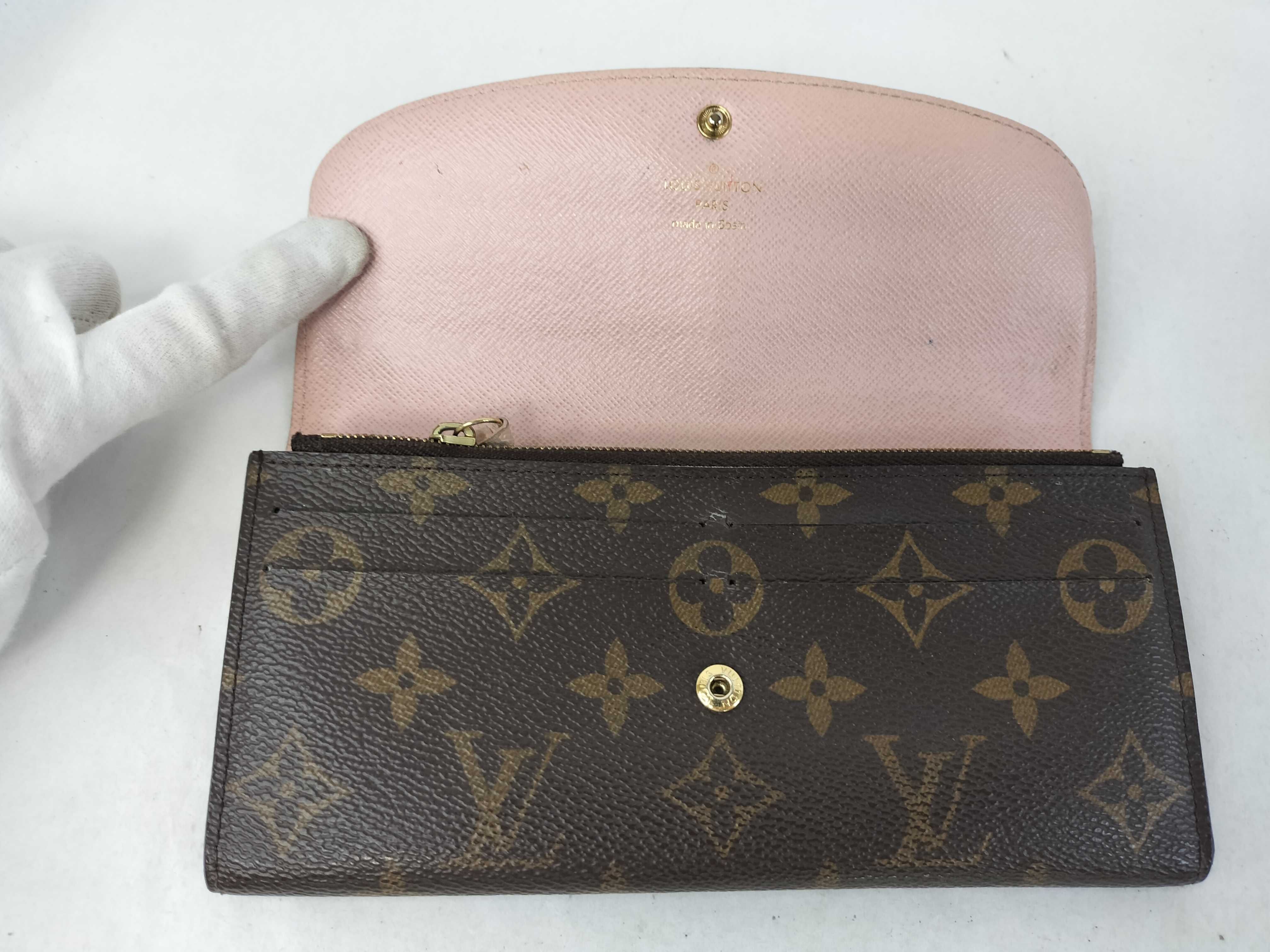 Monogram Portemonnaie Credit Wallet (with faded logo) — view 10