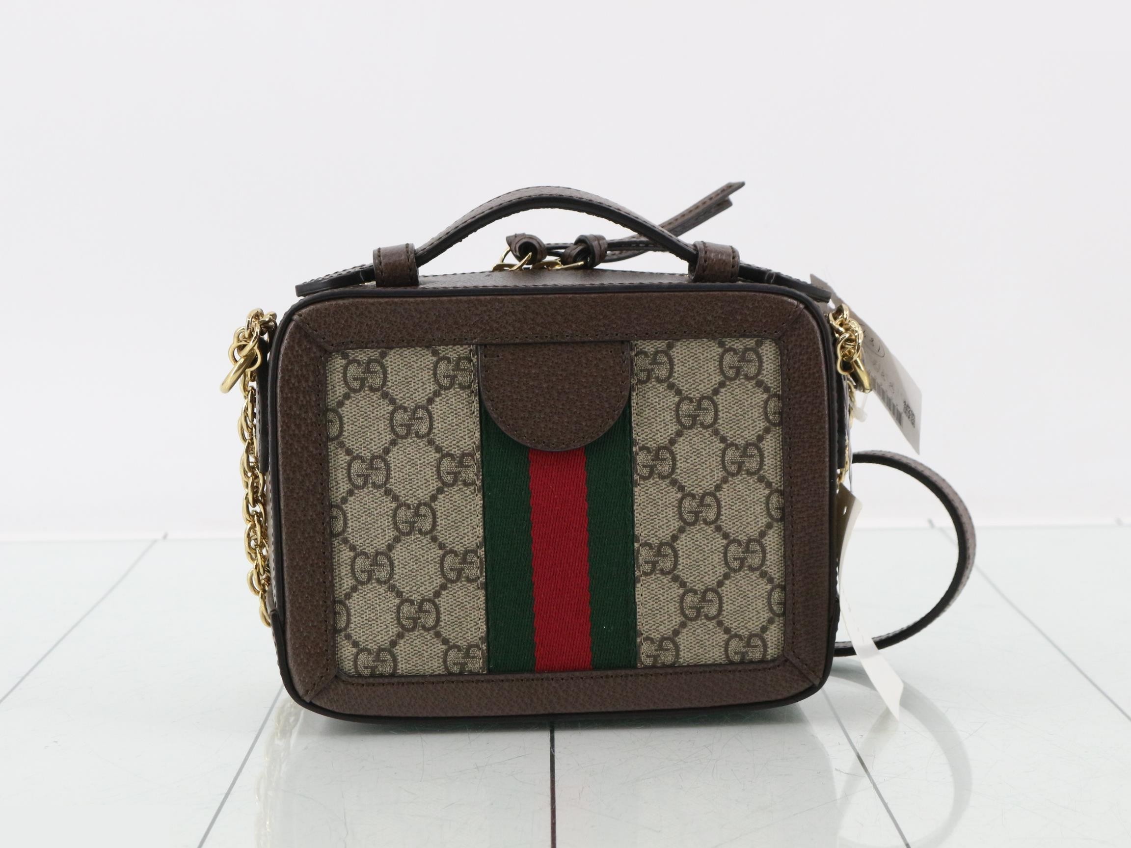 Ophidia GG Supreme Leather 2-Way Handbag — view 2