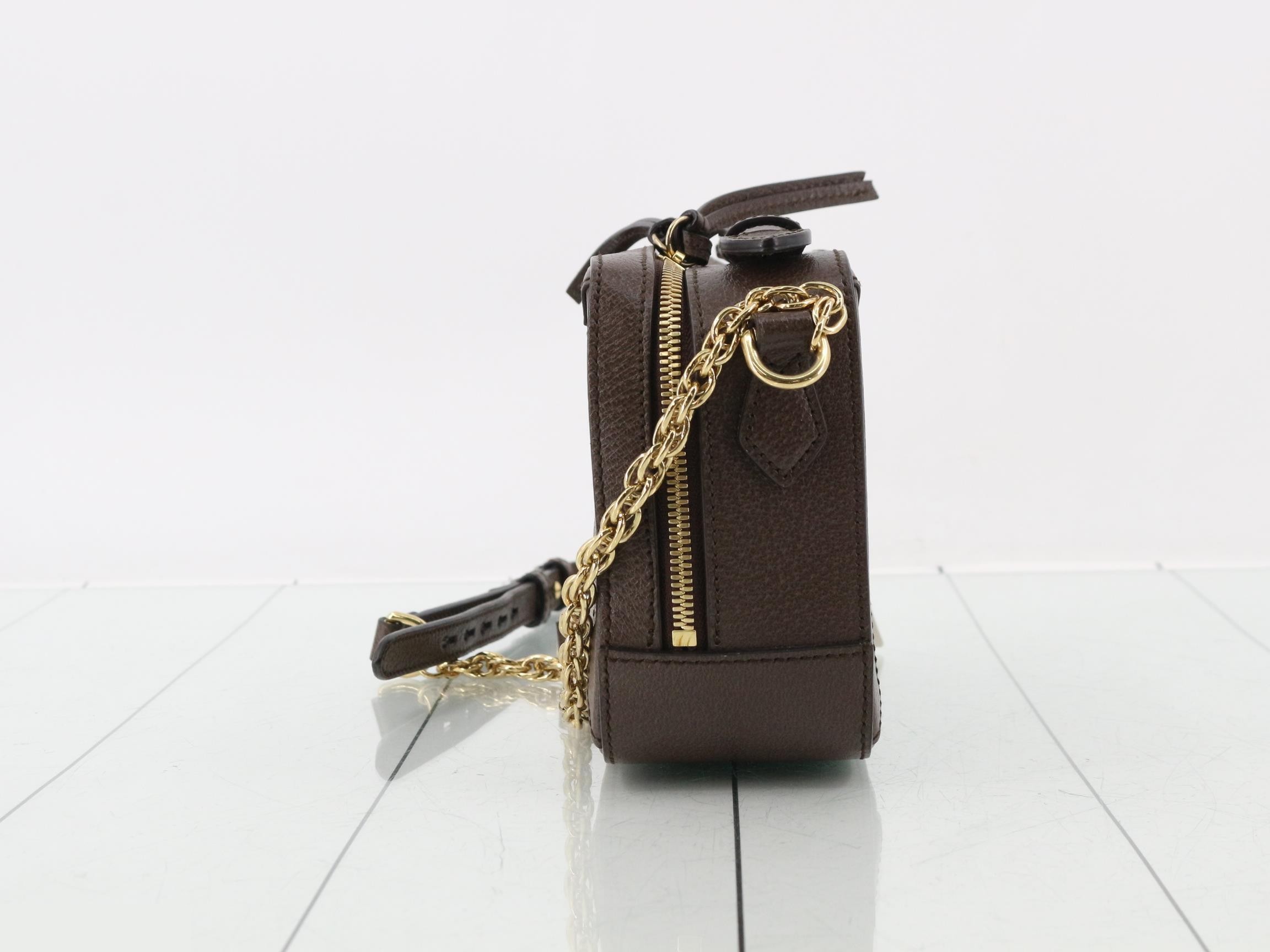 Ophidia GG Supreme Leather 2-Way Handbag — view 3