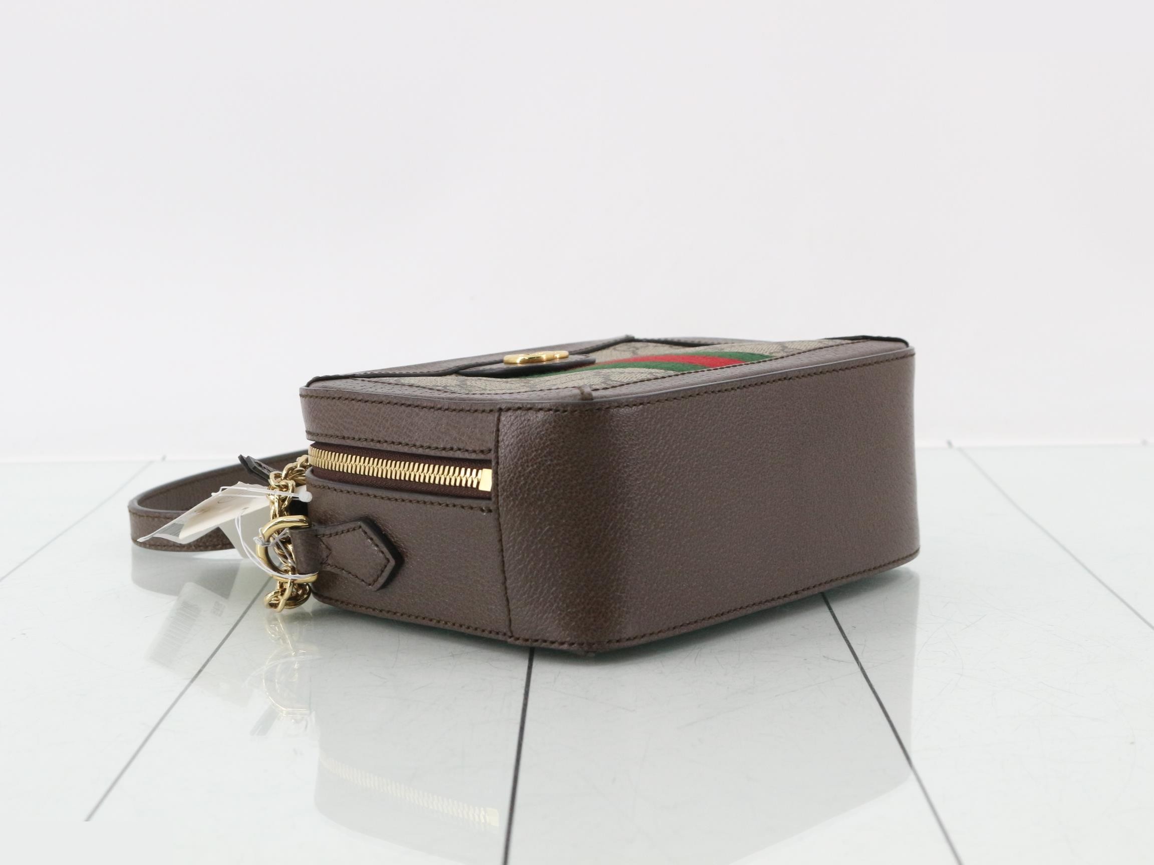 Ophidia GG Supreme Leather 2-Way Handbag — view 5