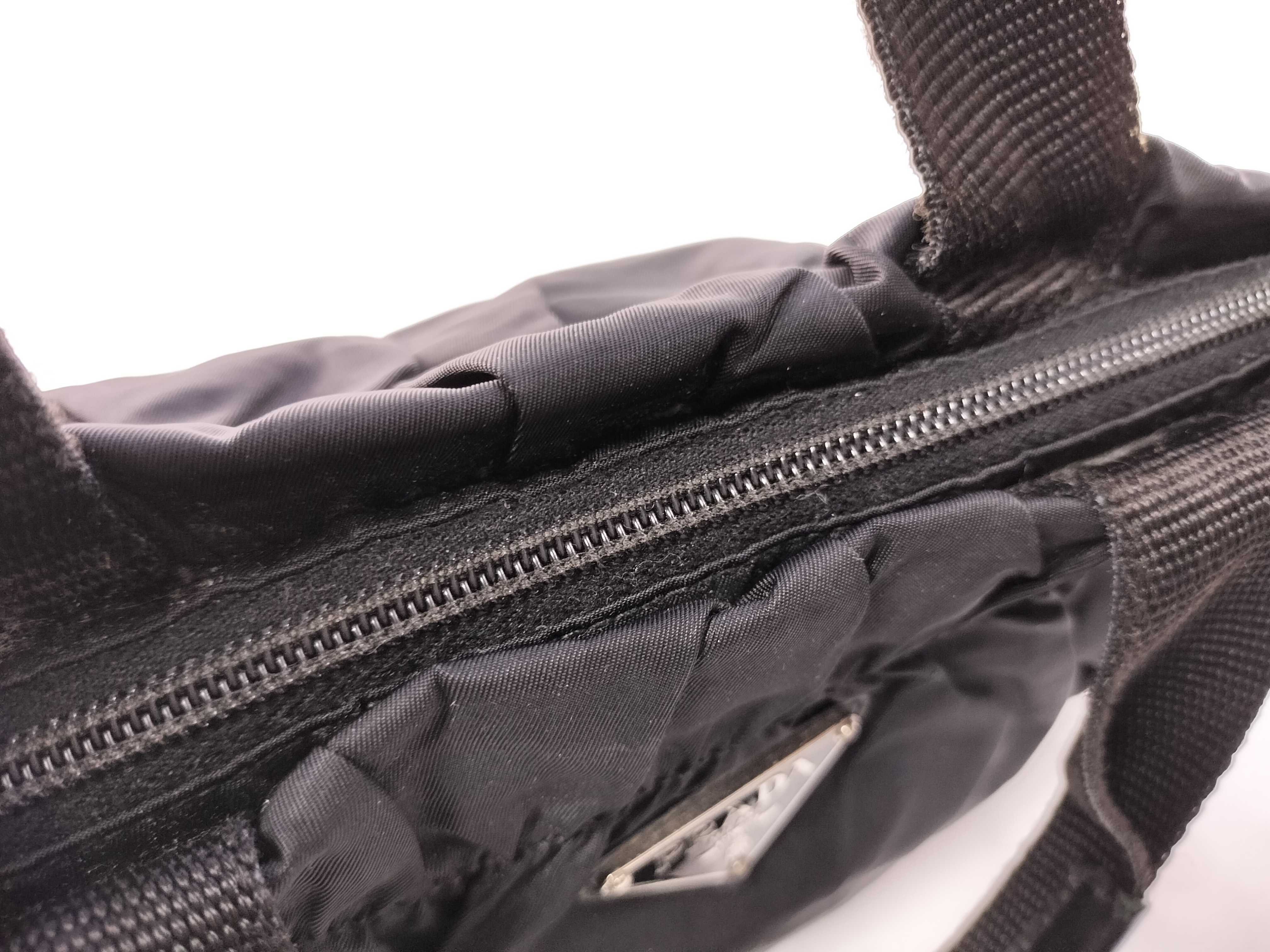 Nylon Prada Handbag Tote Bag — view 6