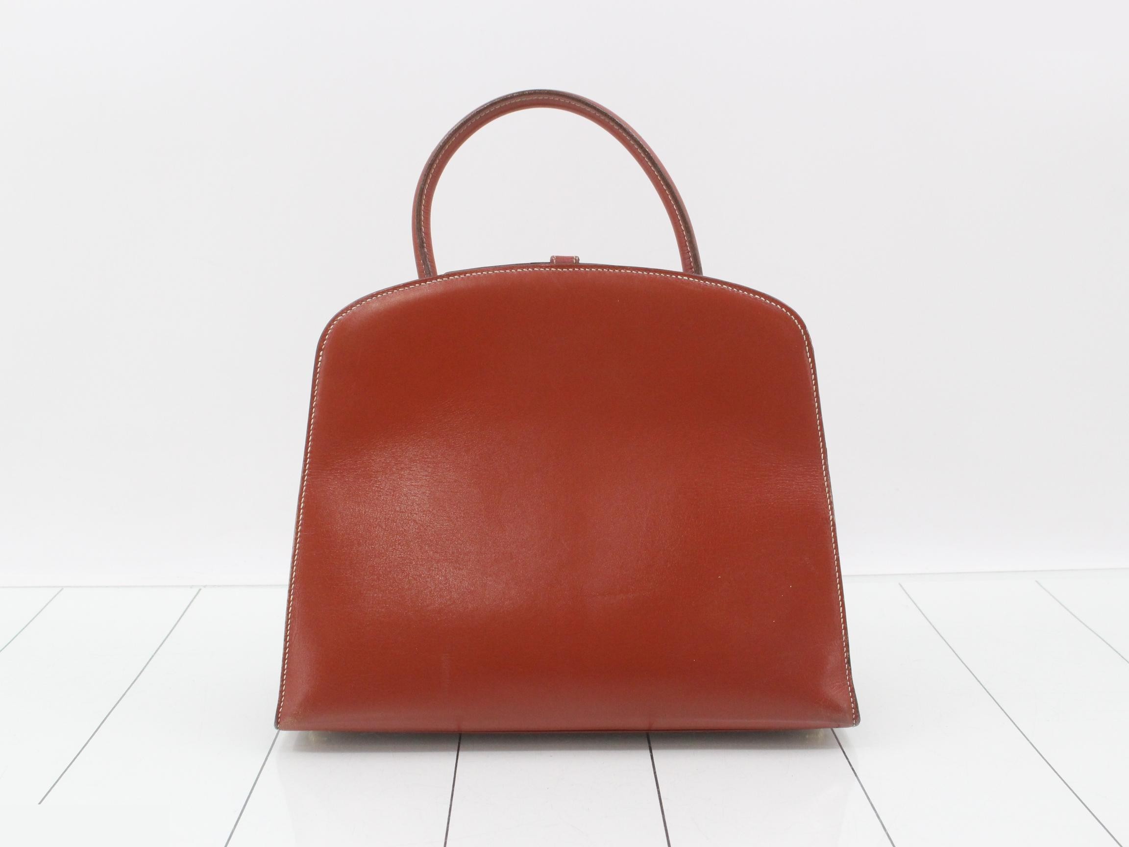 Dalvi MM Leather Handbag, D Stamp — view 2